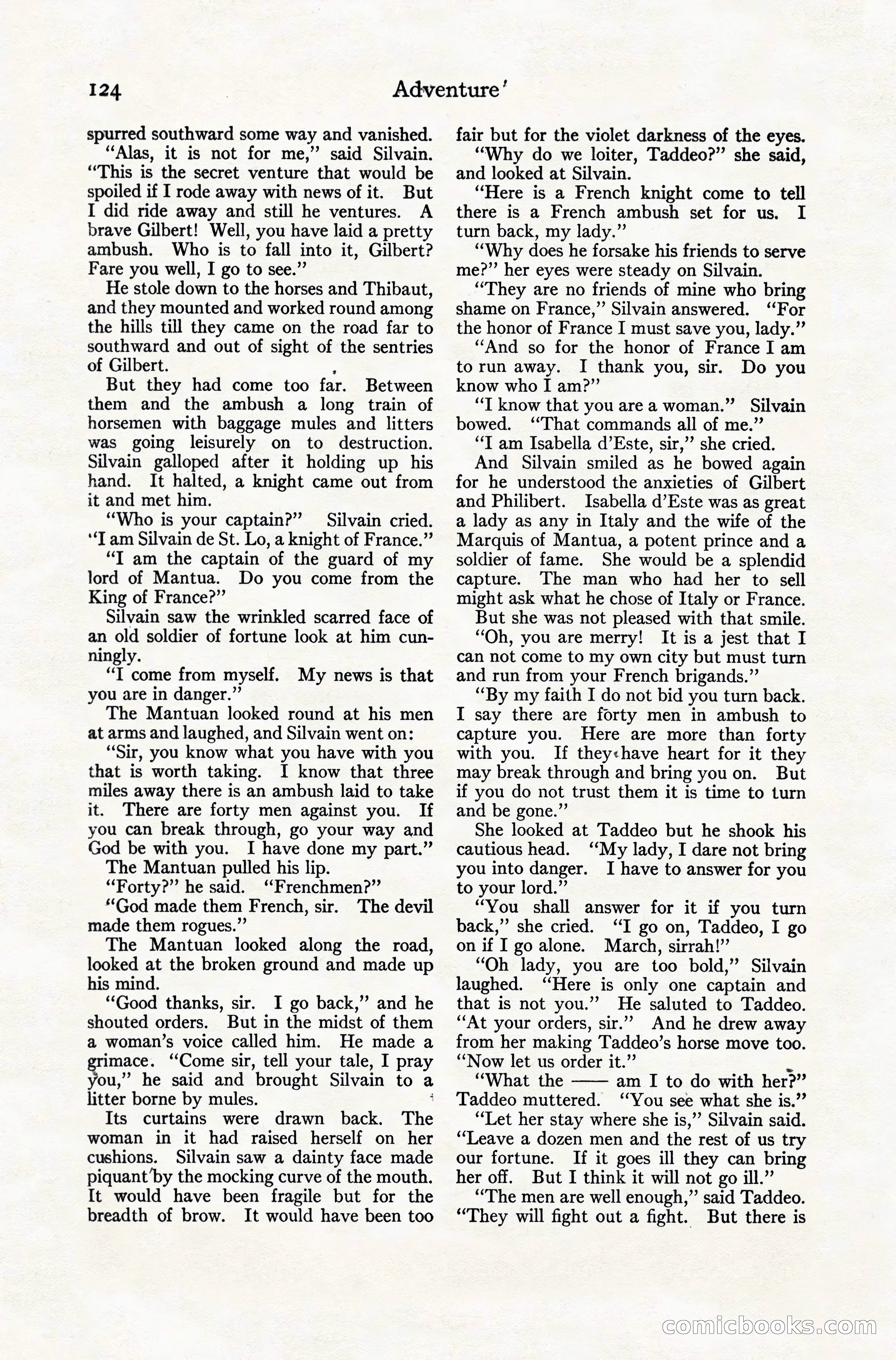 Adventure Magazine, December 10, 1924 — page 146 of 216
