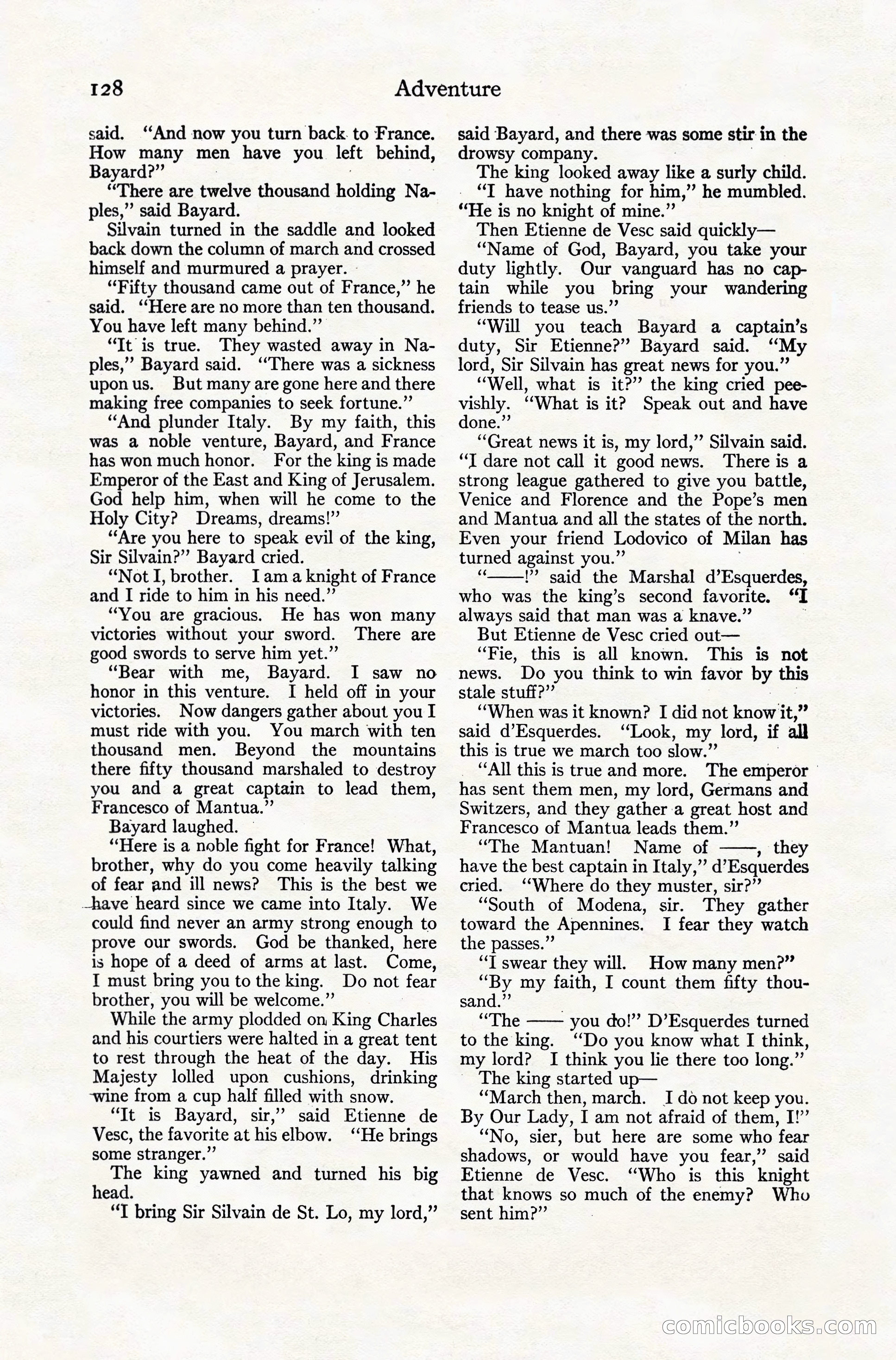 Adventure Magazine, December 10, 1924 — page 150 of 216