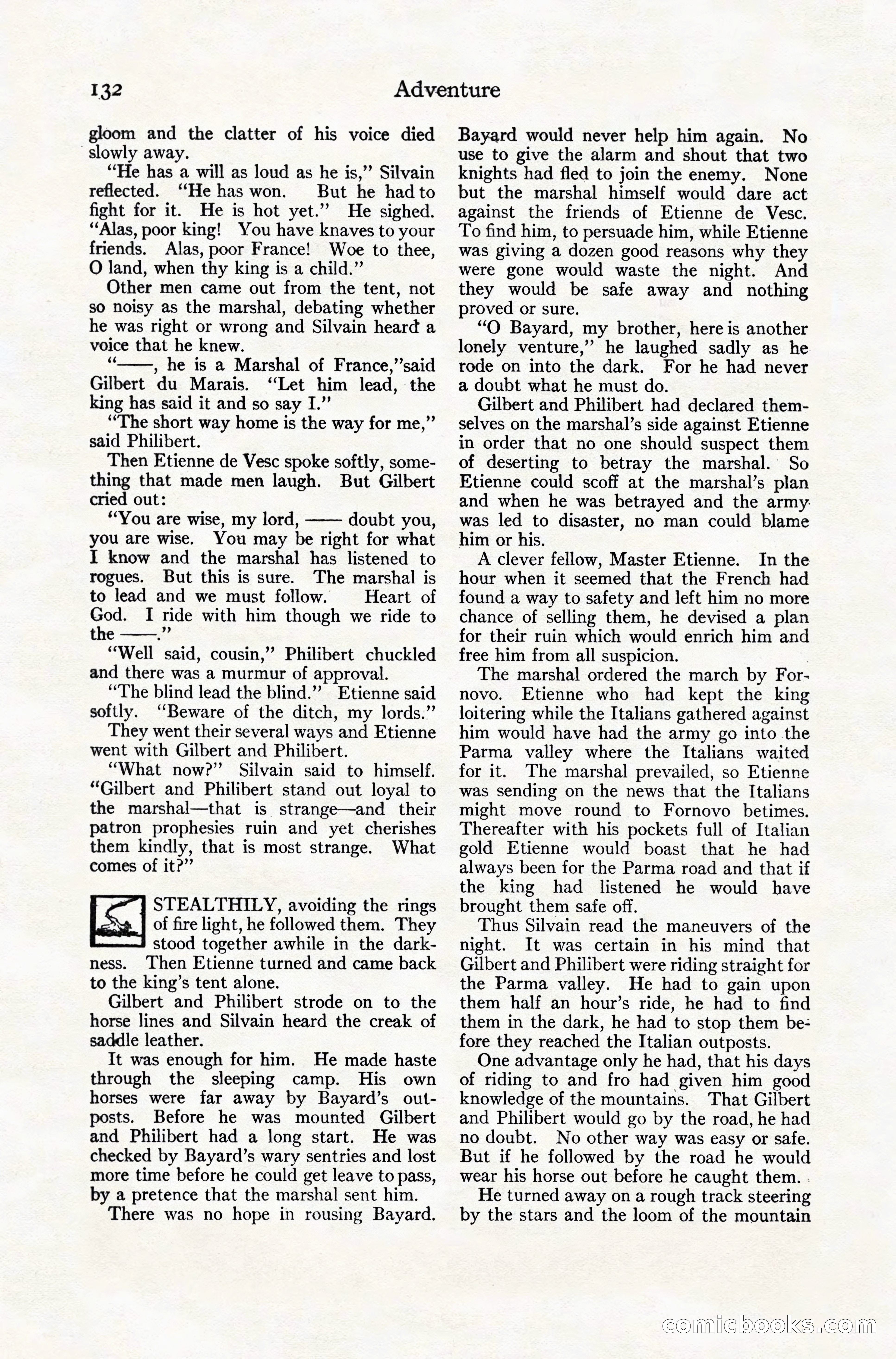 Adventure Magazine, December 10, 1924 — page 154 of 216