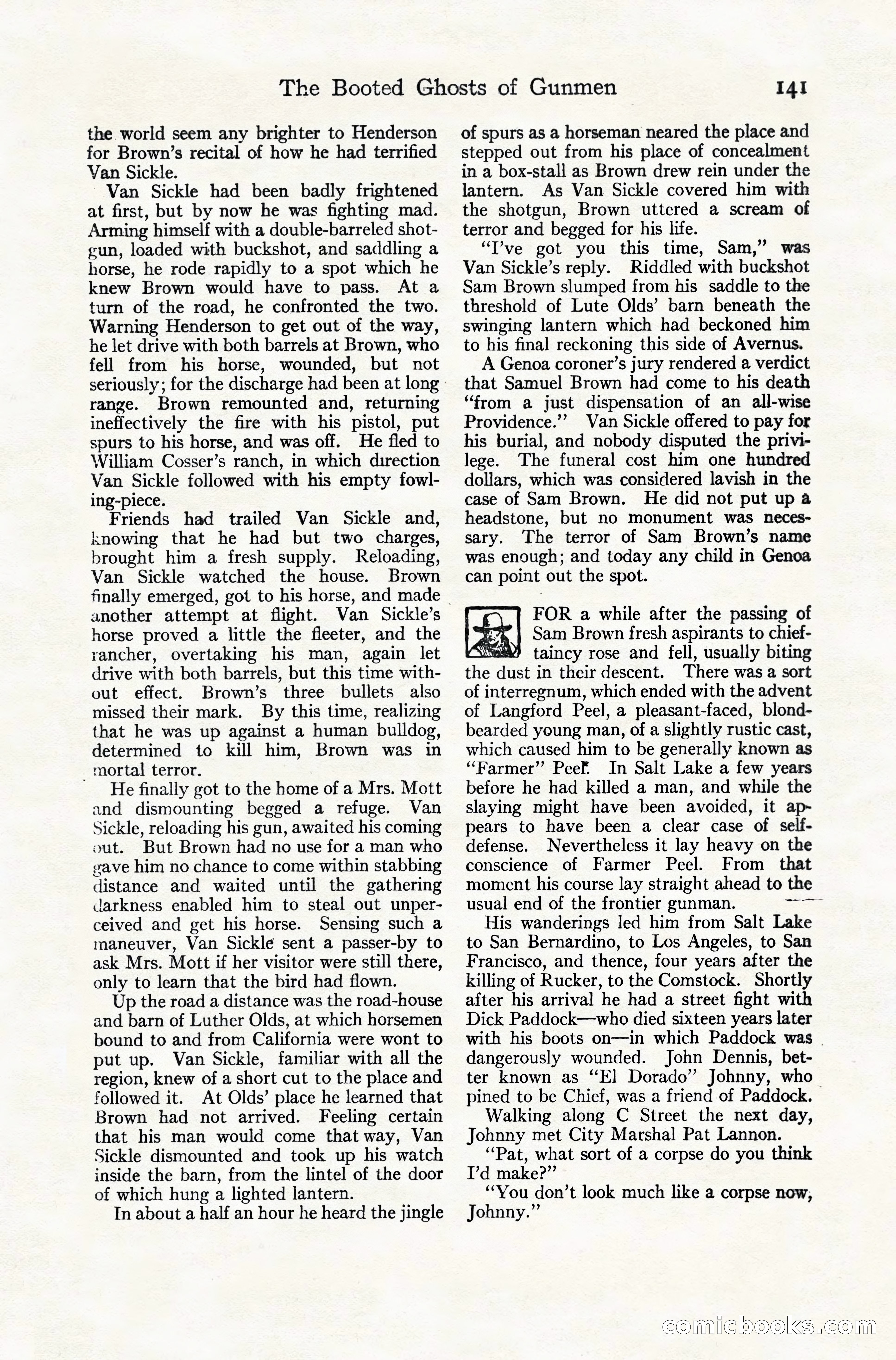 Adventure Magazine, December 10, 1924 — page 163 of 216