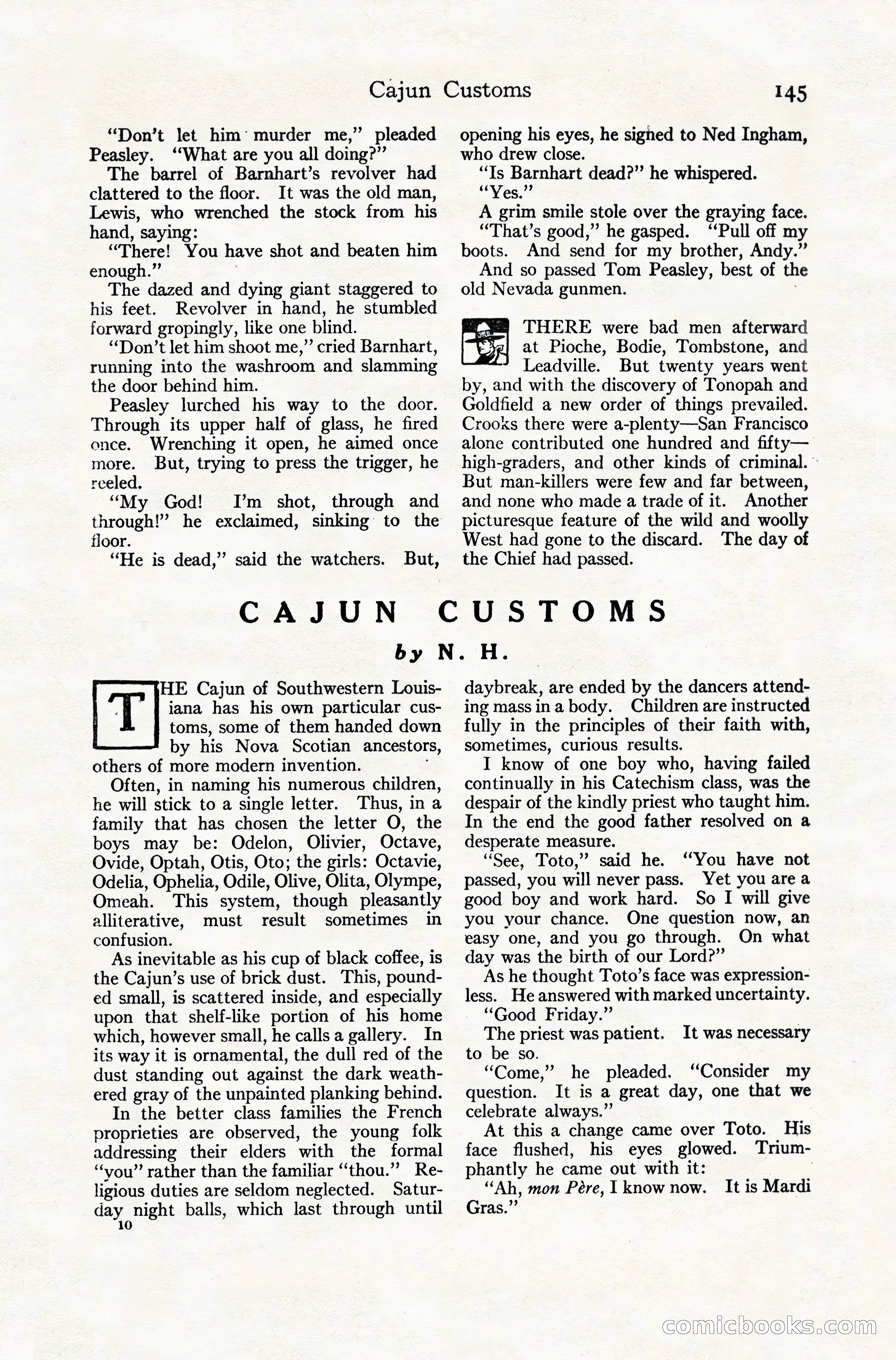 Adventure Magazine, December 10, 1924 — page 167 of 216