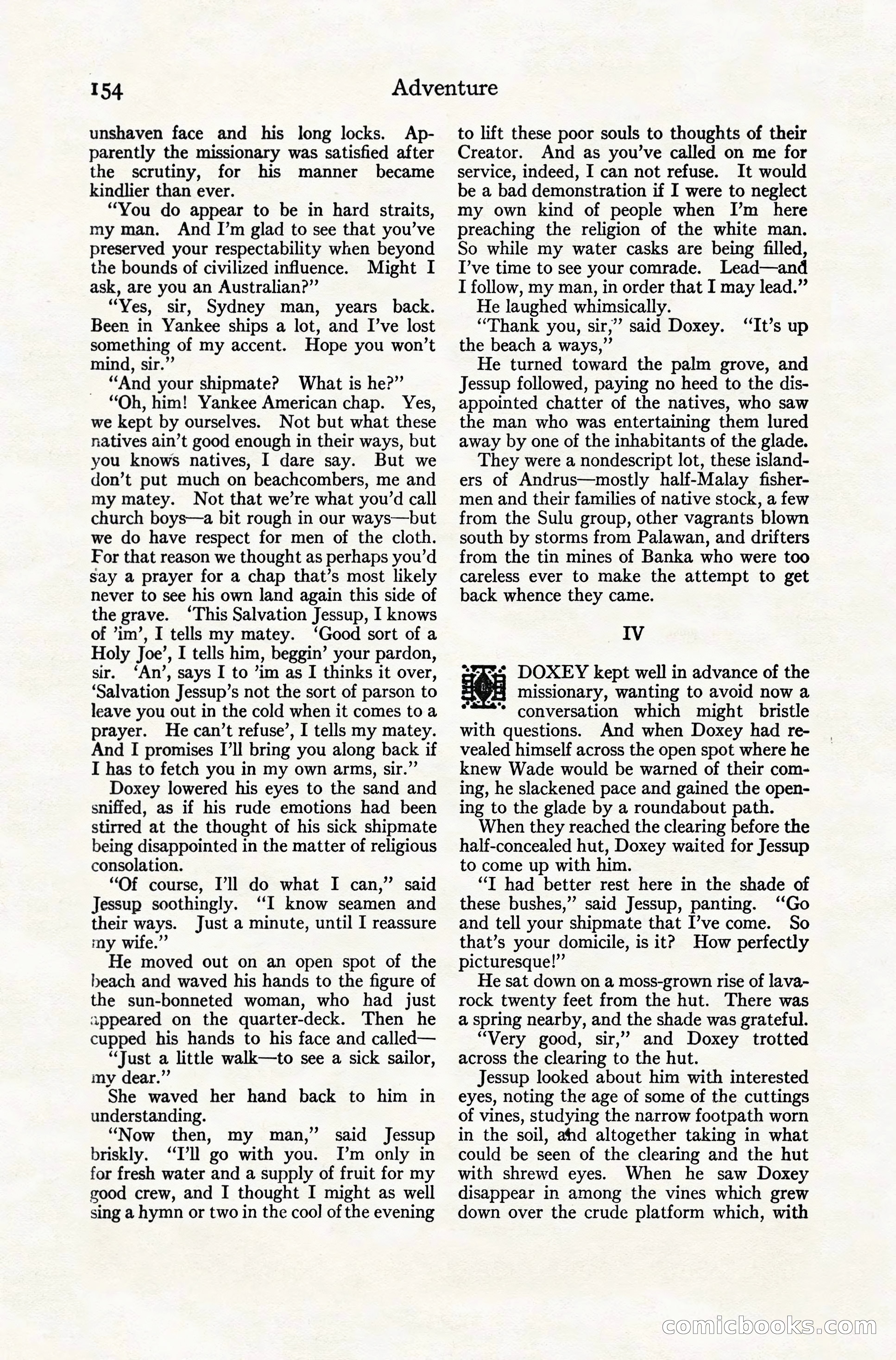 Adventure Magazine, December 10, 1924 — page 176 of 216