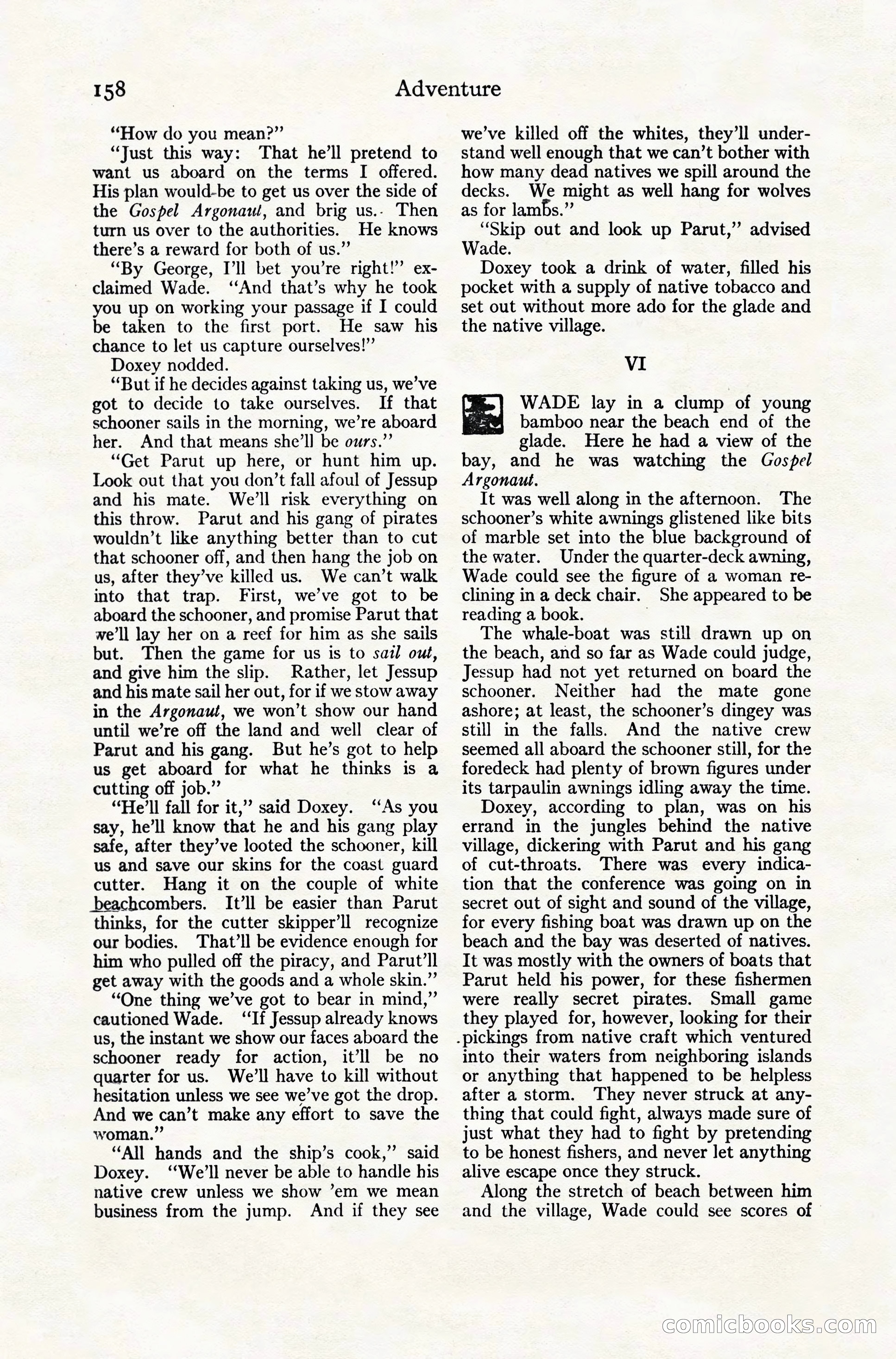 Adventure Magazine, December 10, 1924 — page 180 of 216