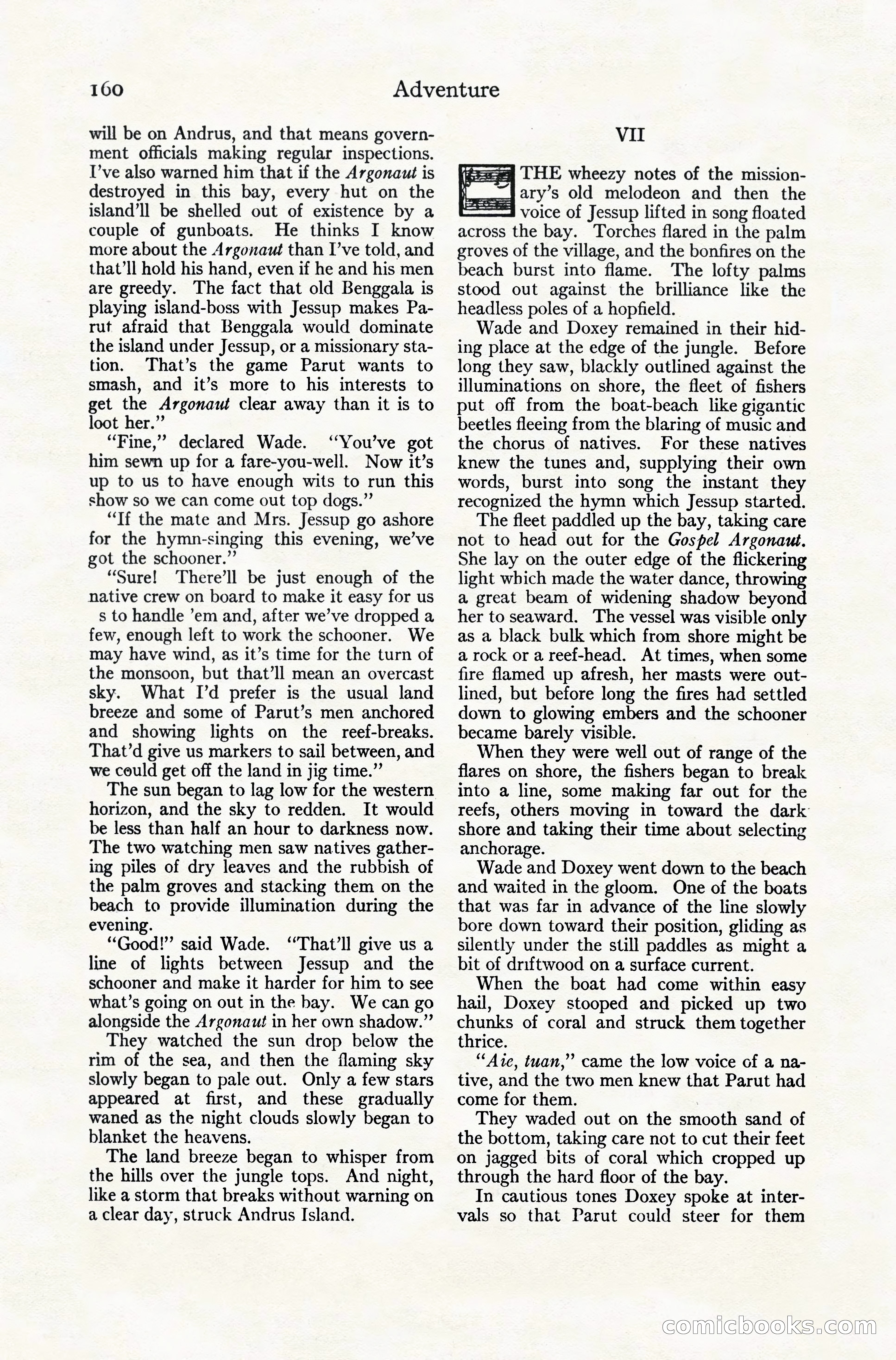 Adventure Magazine, December 10, 1924 — page 182 of 216