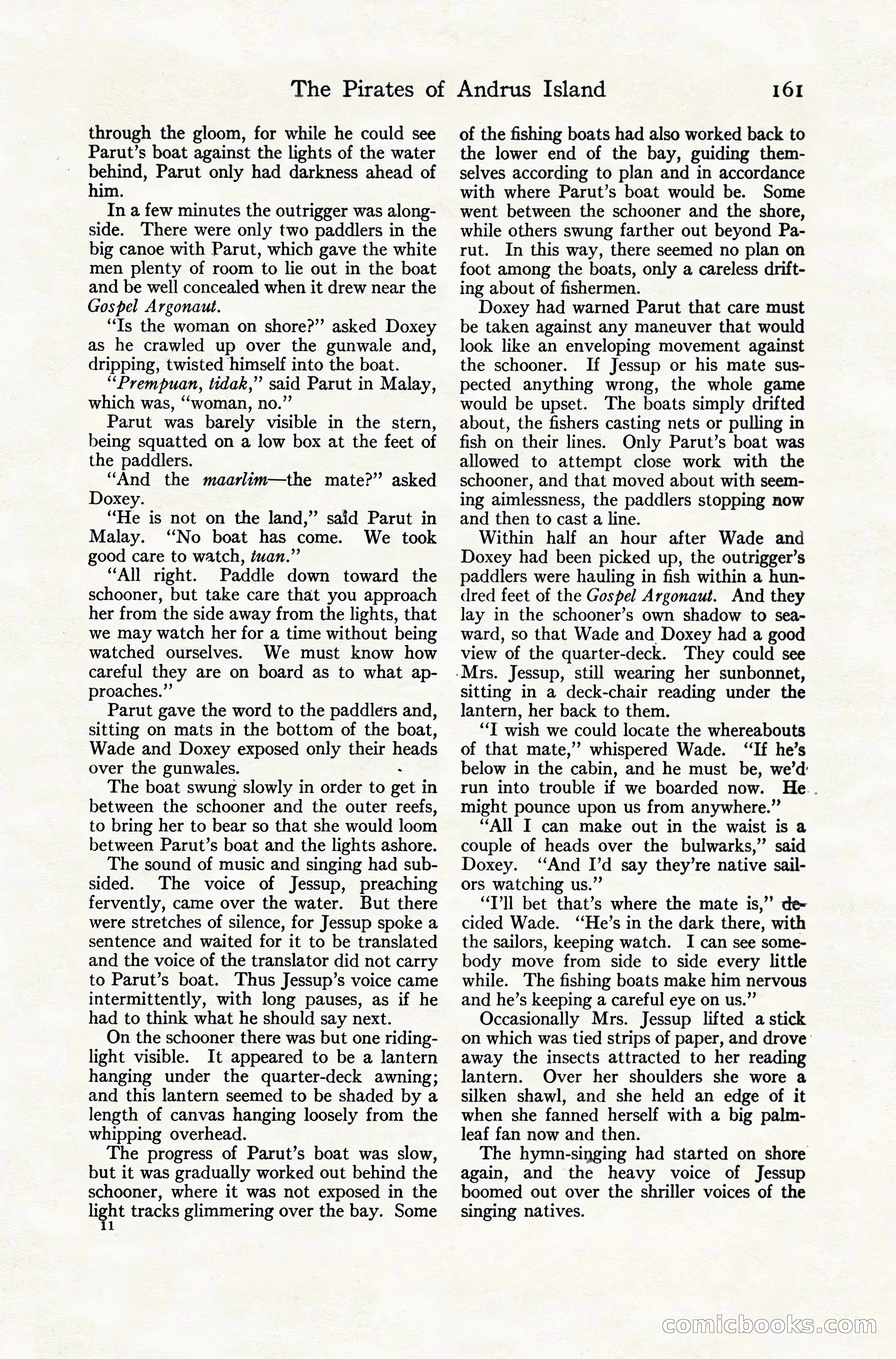 Adventure Magazine, December 10, 1924 — page 183 of 216