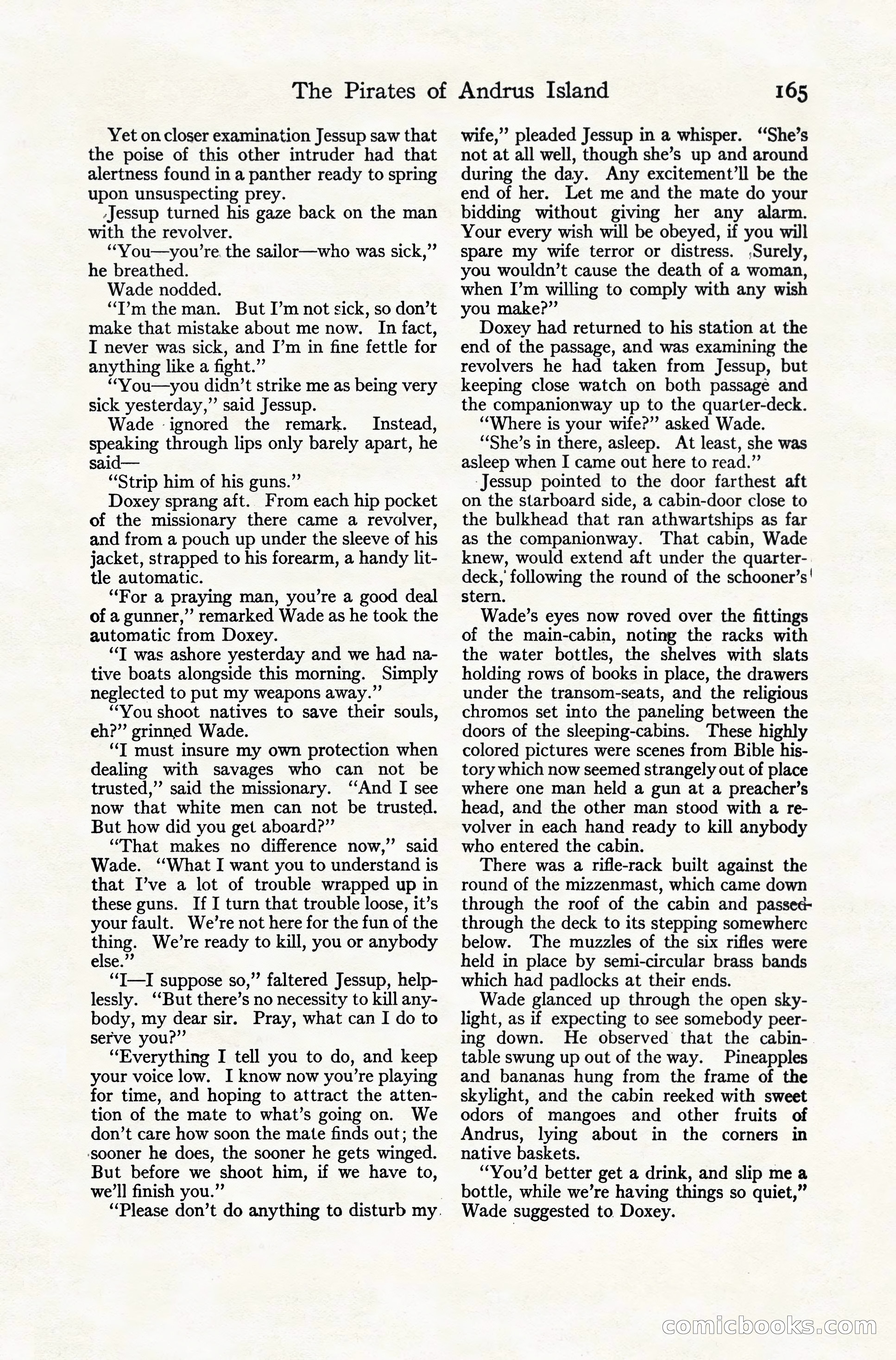 Adventure Magazine, December 10, 1924 — page 187 of 216