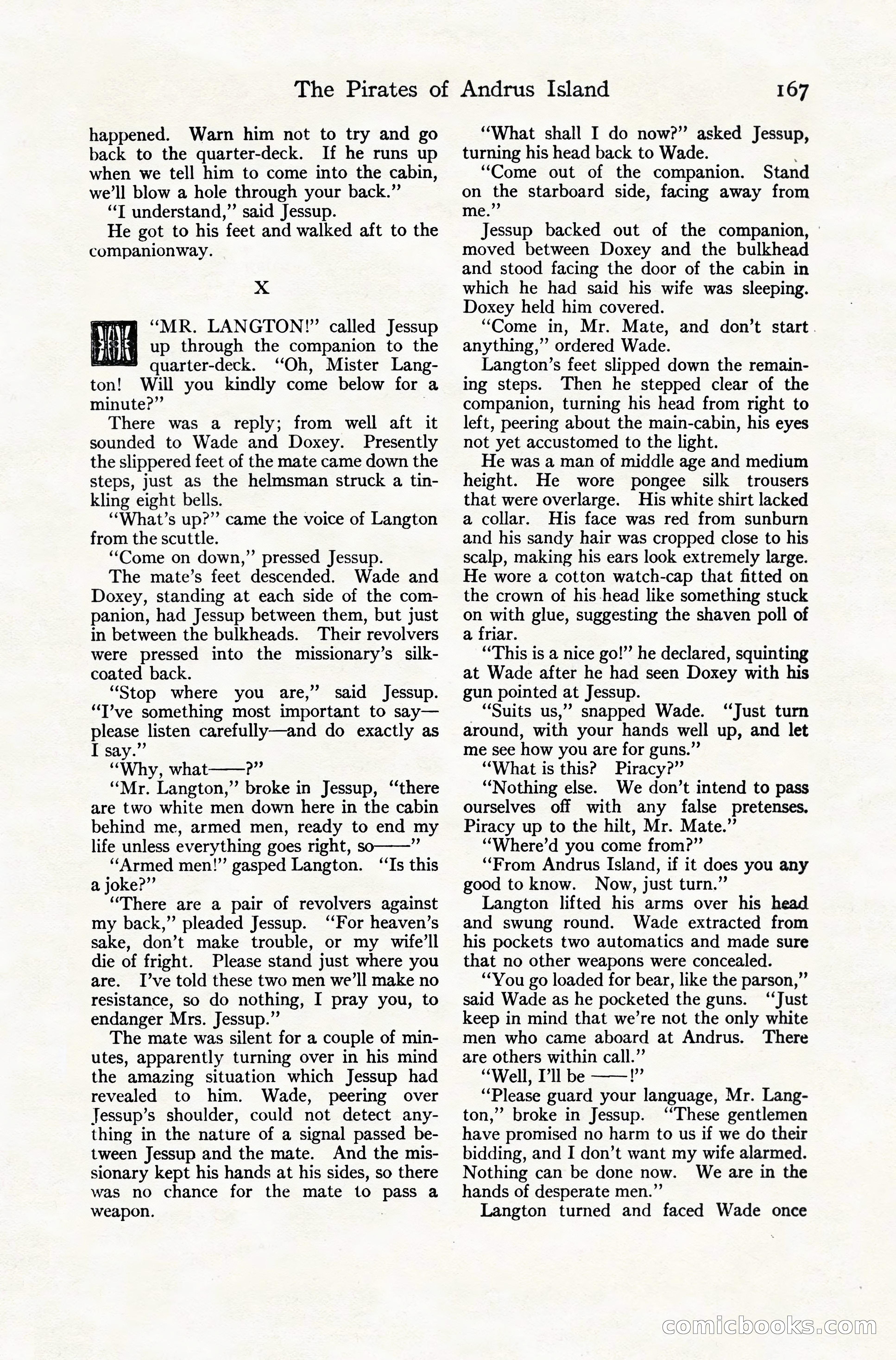 Adventure Magazine, December 10, 1924 — page 189 of 216