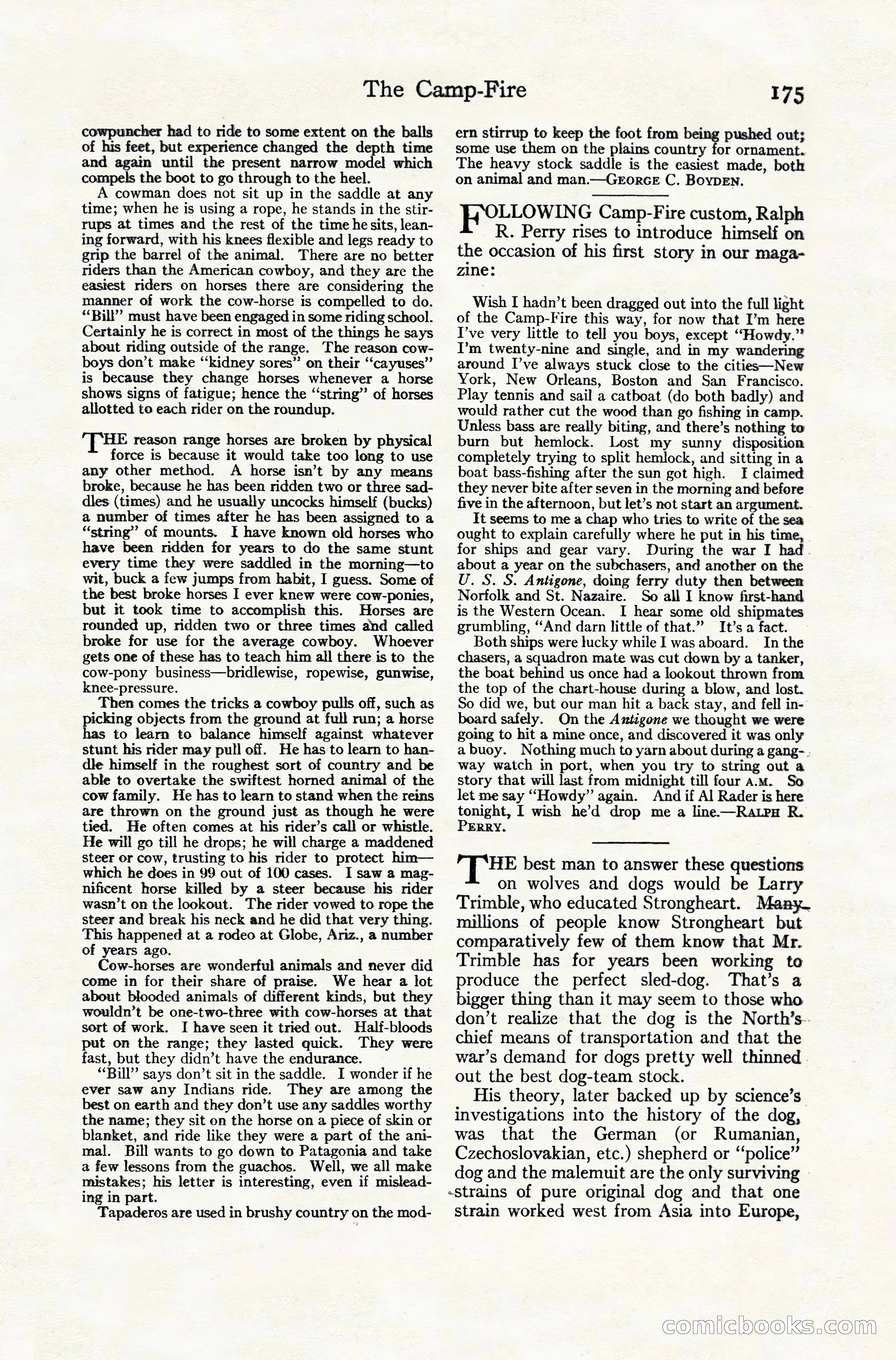 Adventure Magazine, December 10, 1924 — page 197 of 216
