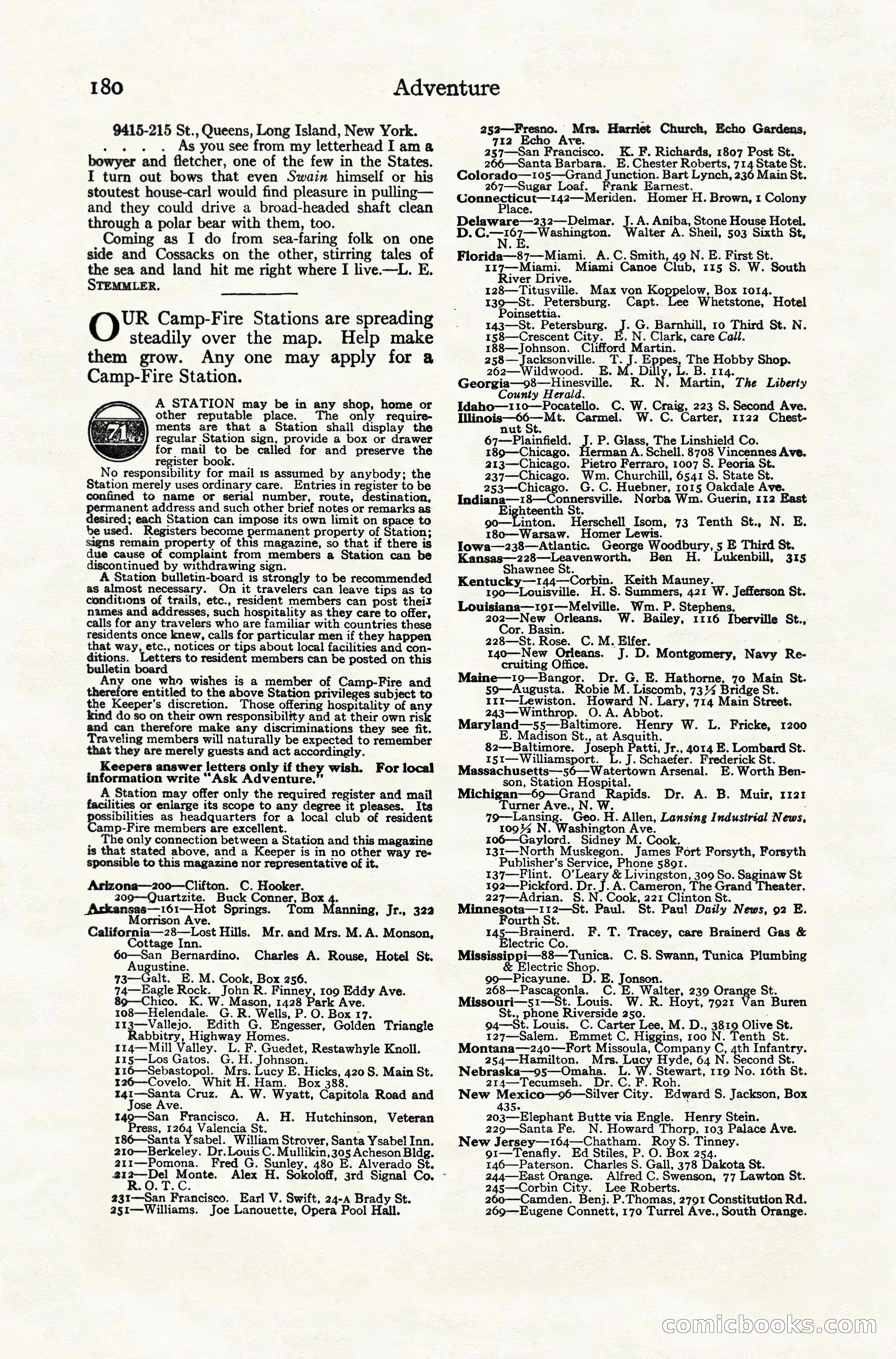 Adventure Magazine, December 10, 1924 — page 202 of 216