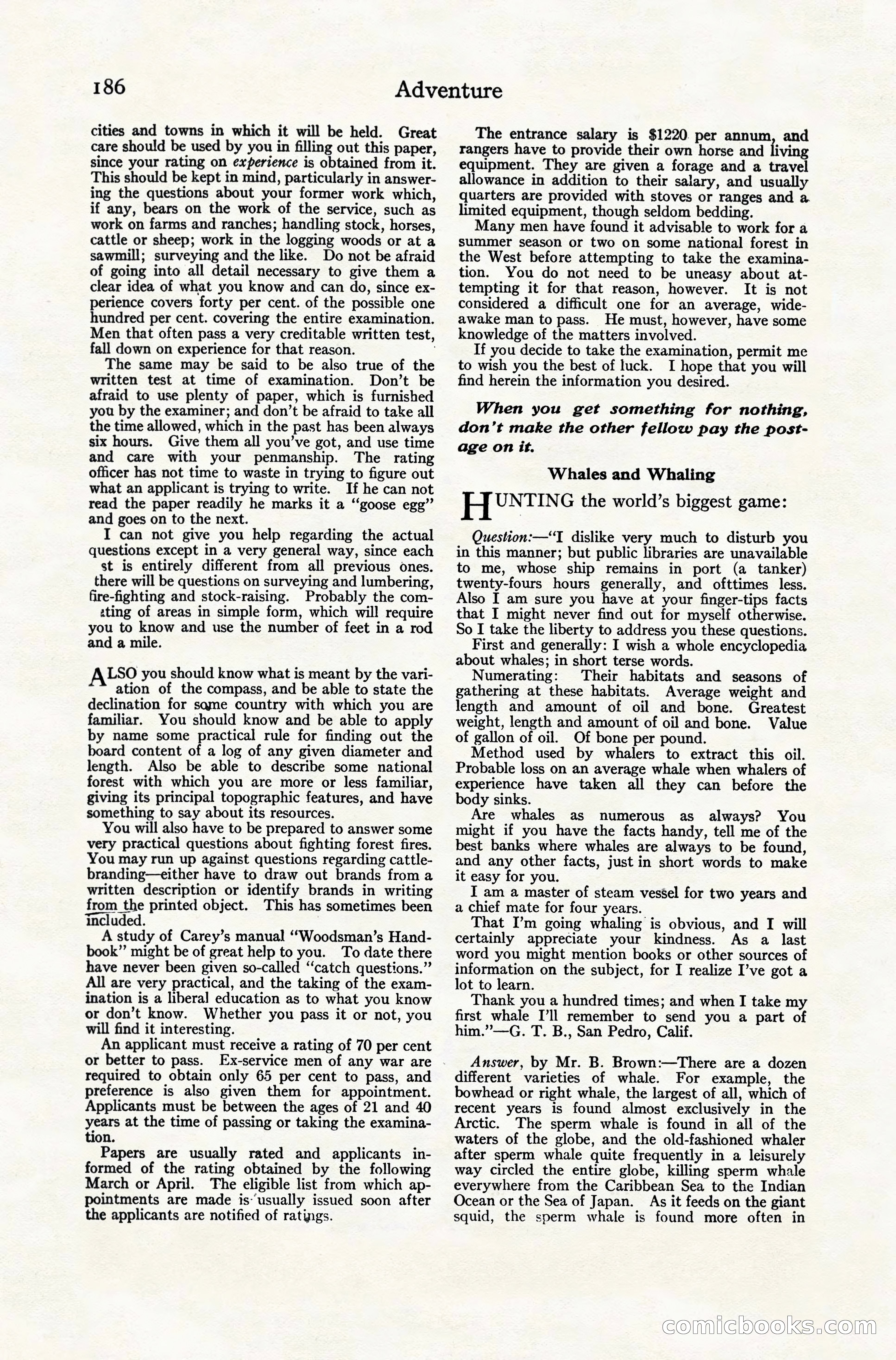 Adventure Magazine, December 10, 1924 — page 208 of 216