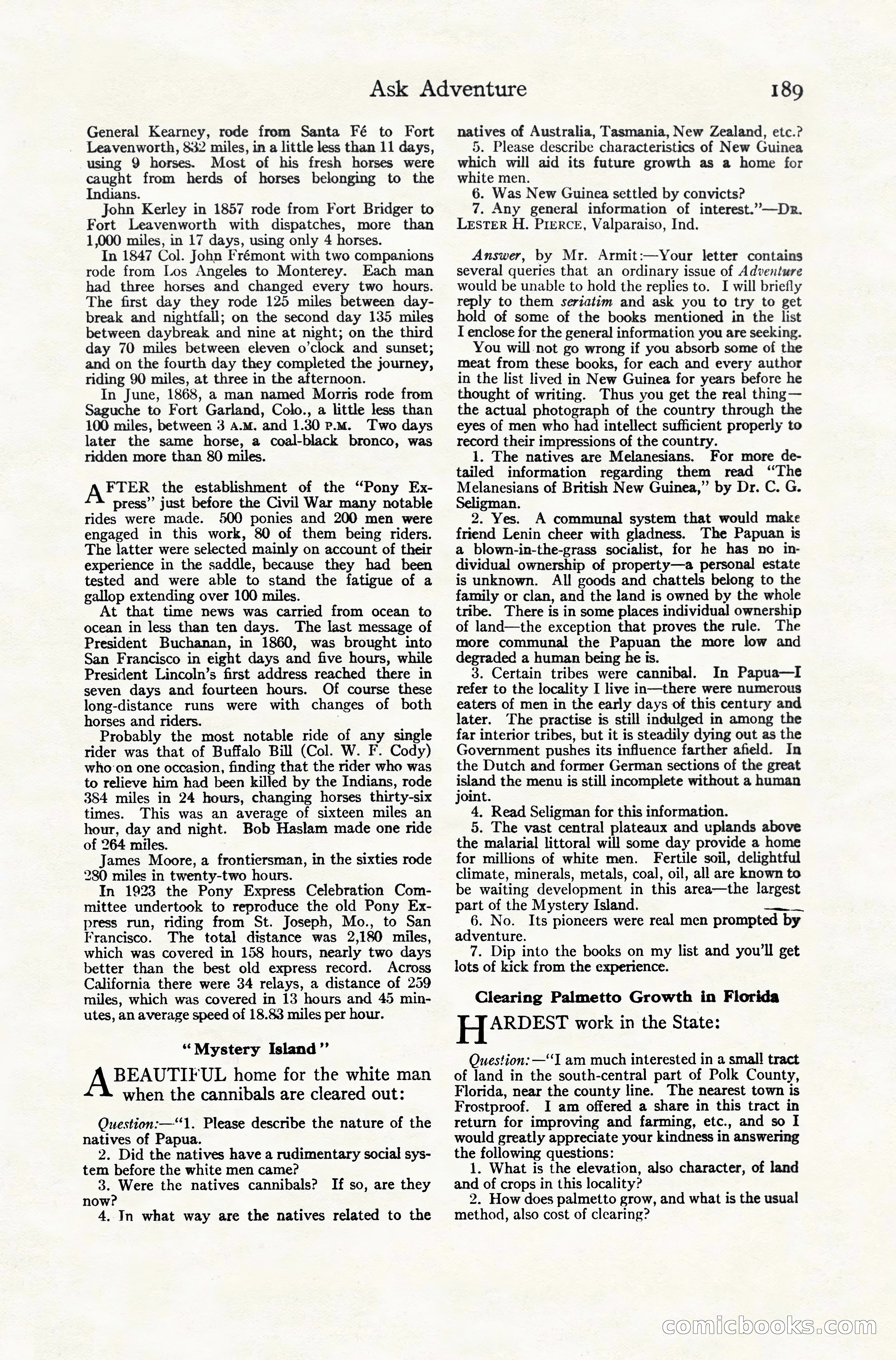 Adventure Magazine, December 10, 1924 — page 211 of 216