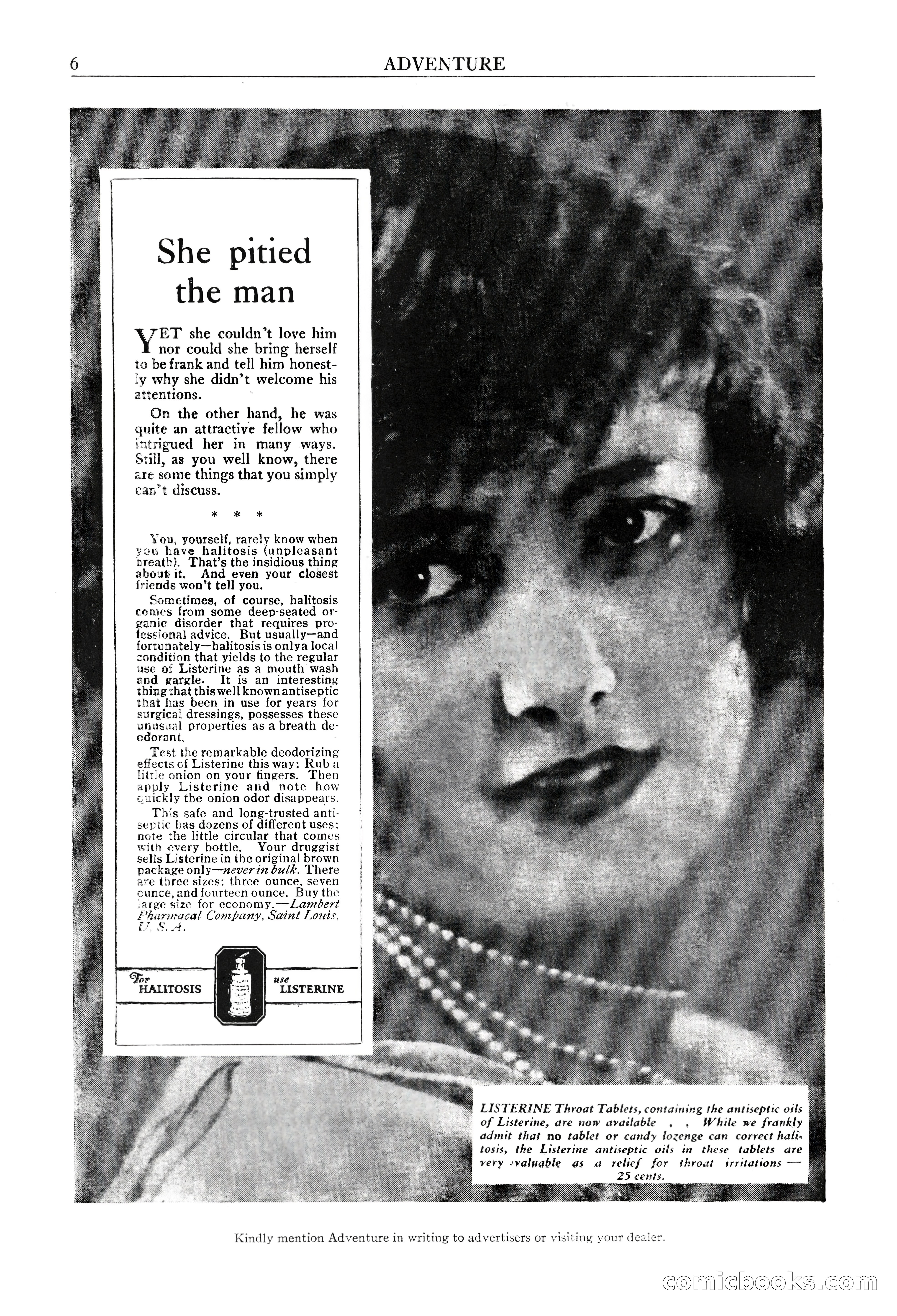 Adventure Magazine Cover, March 20, 1925 — page 8 of 212