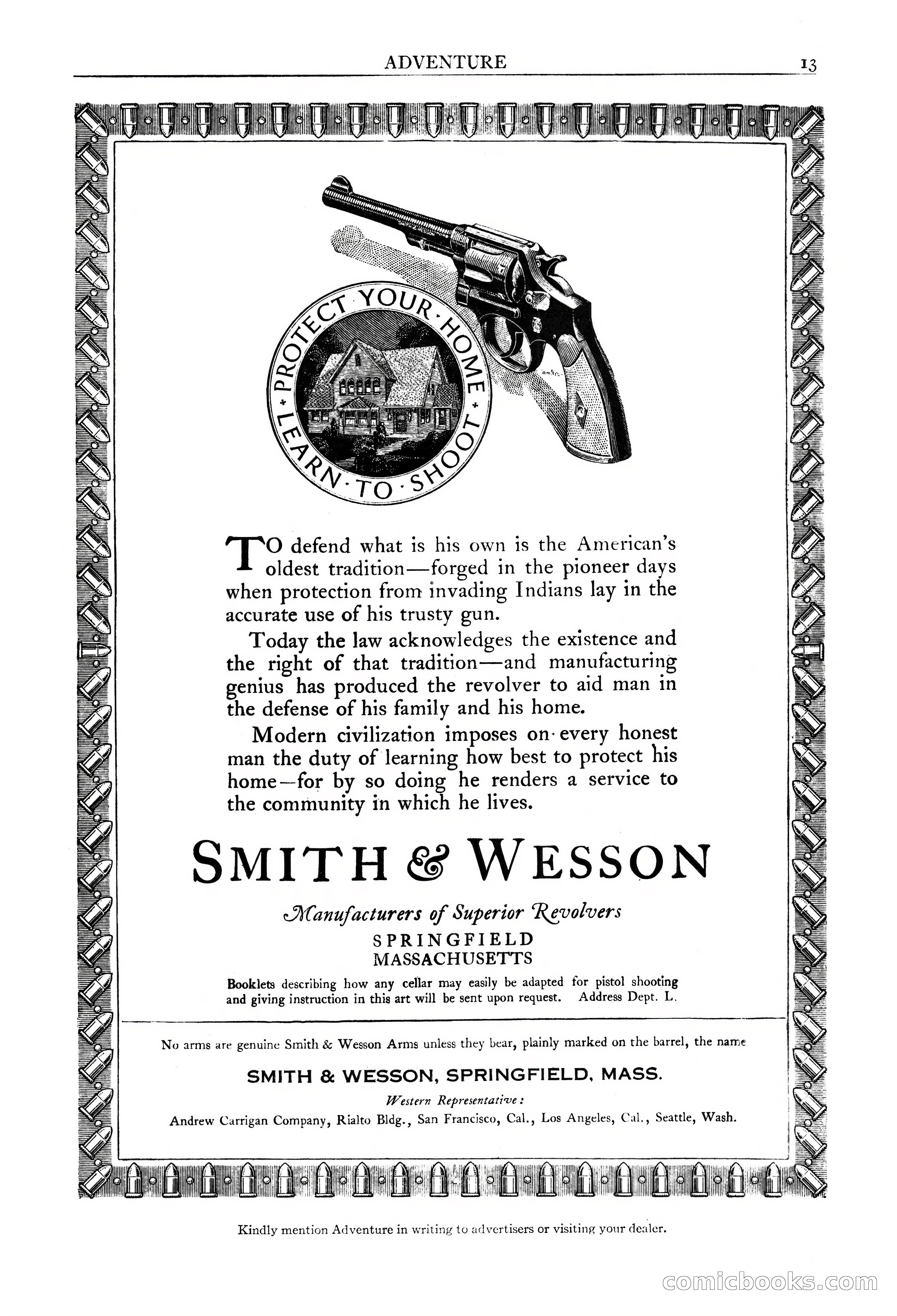 Adventure Magazine Cover, March 20, 1925 — page 15 of 212