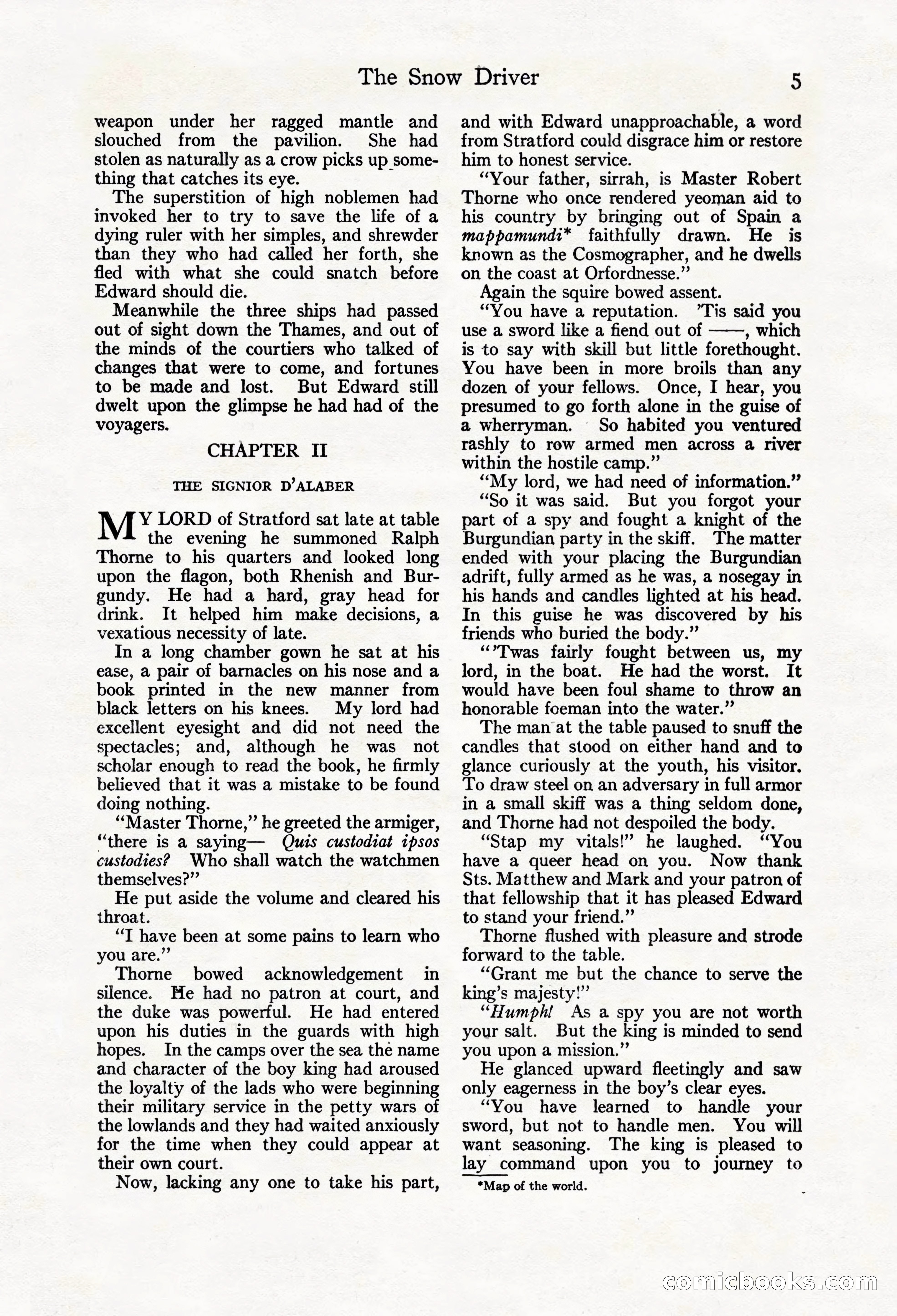 Adventure Magazine Cover, March 20, 1925 — page 23 of 212