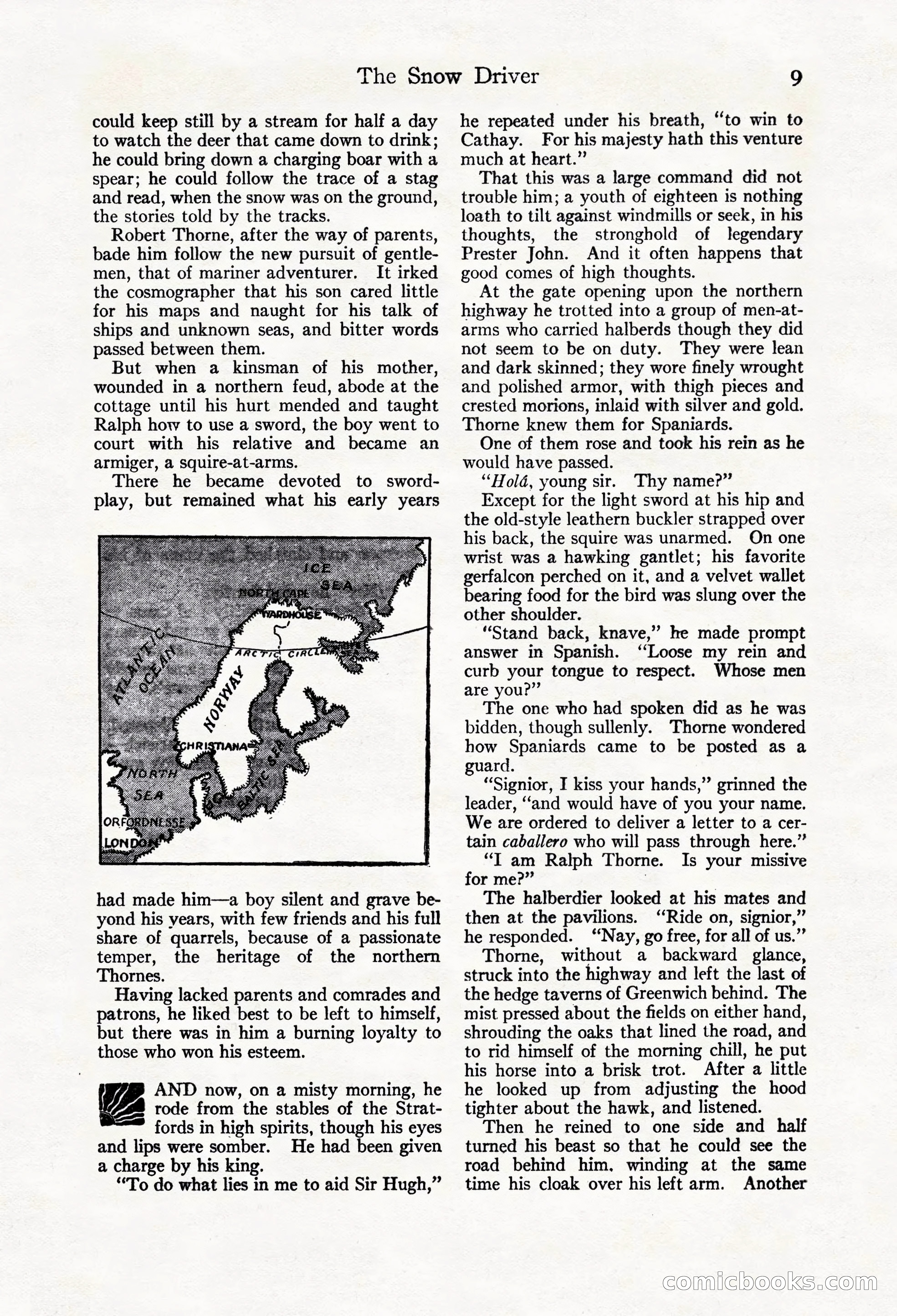 Adventure Magazine Cover, March 20, 1925 — page 27 of 212