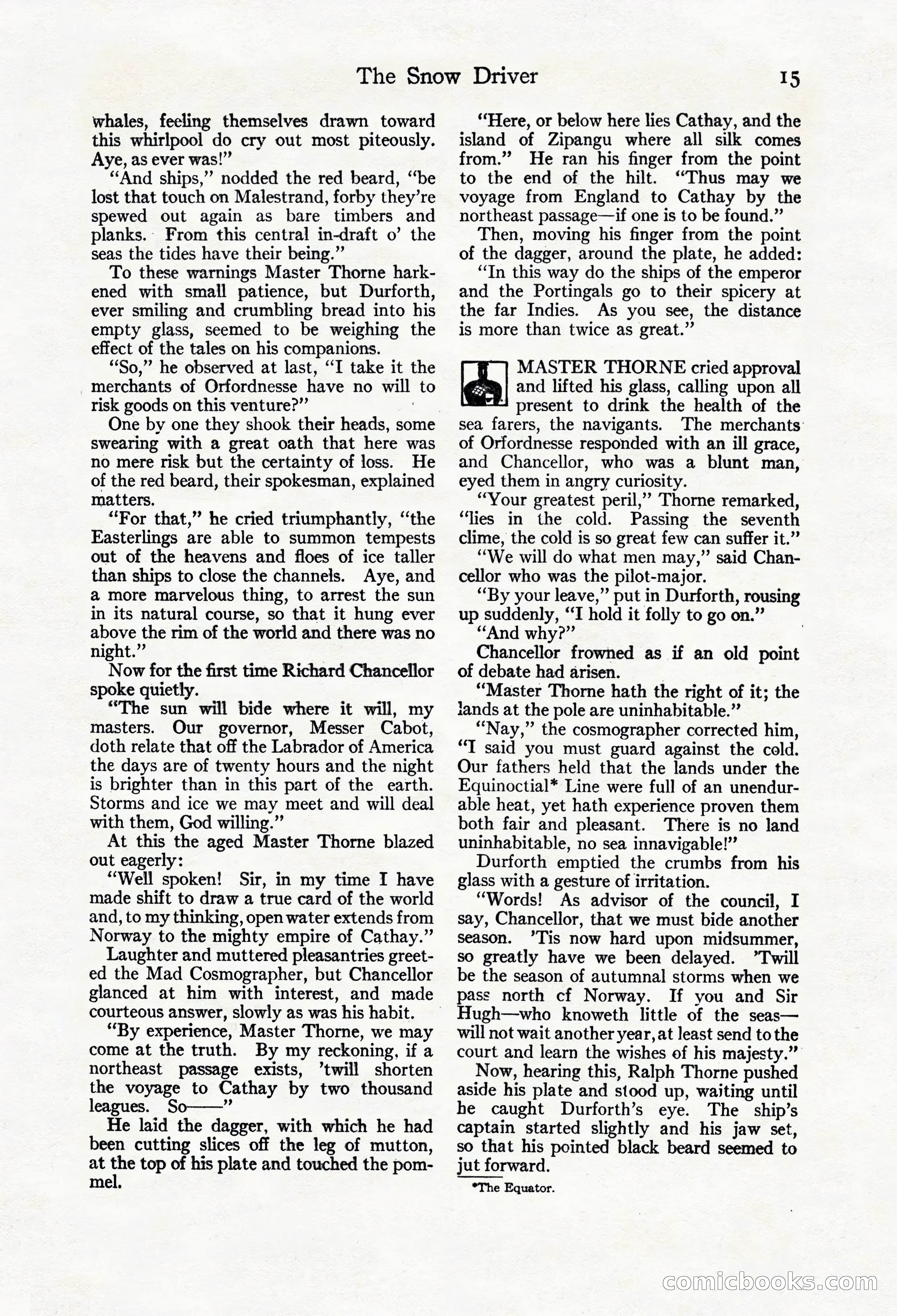 Adventure Magazine Cover, March 20, 1925 — page 33 of 212