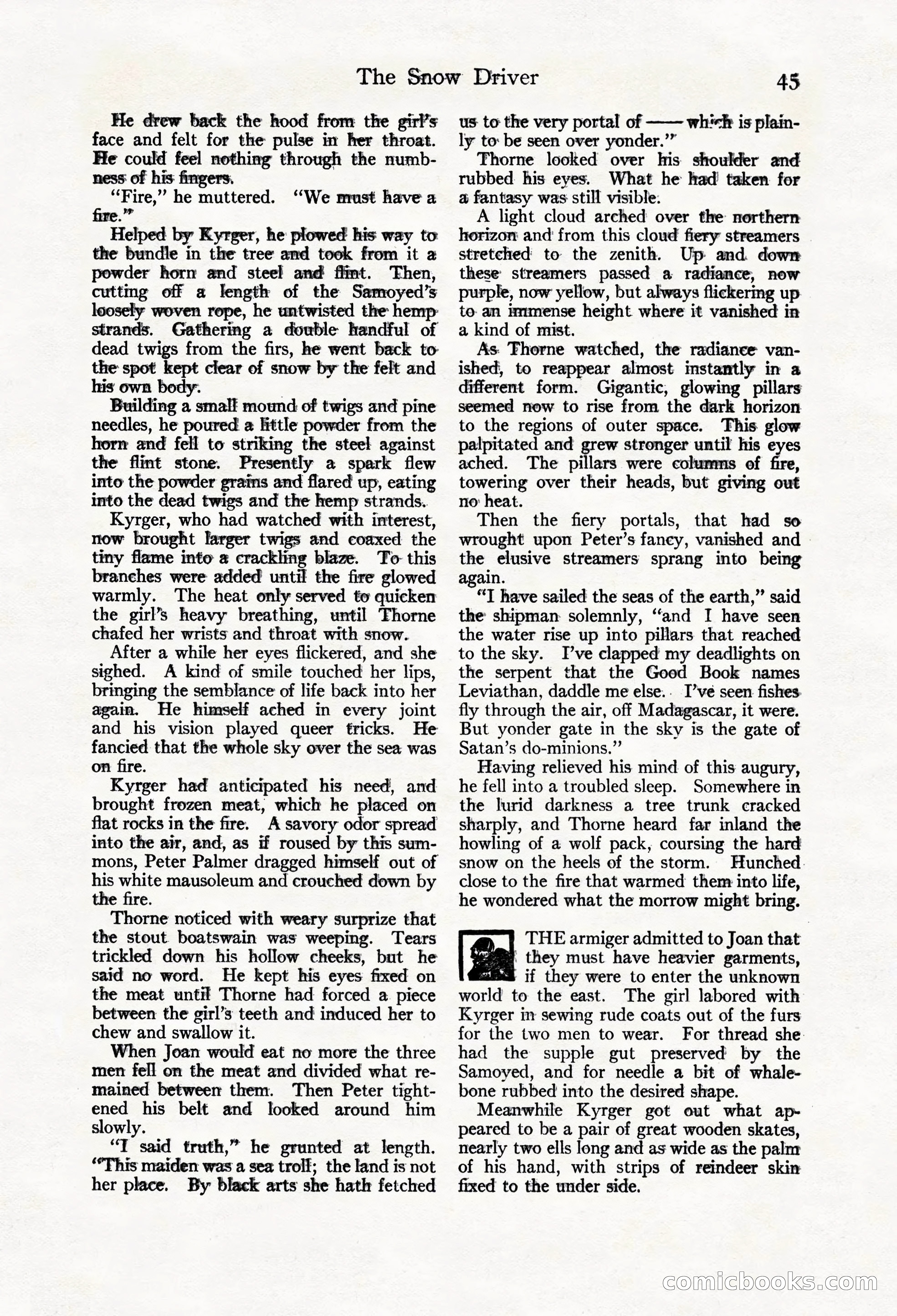 Adventure Magazine Cover, March 20, 1925 — page 63 of 212