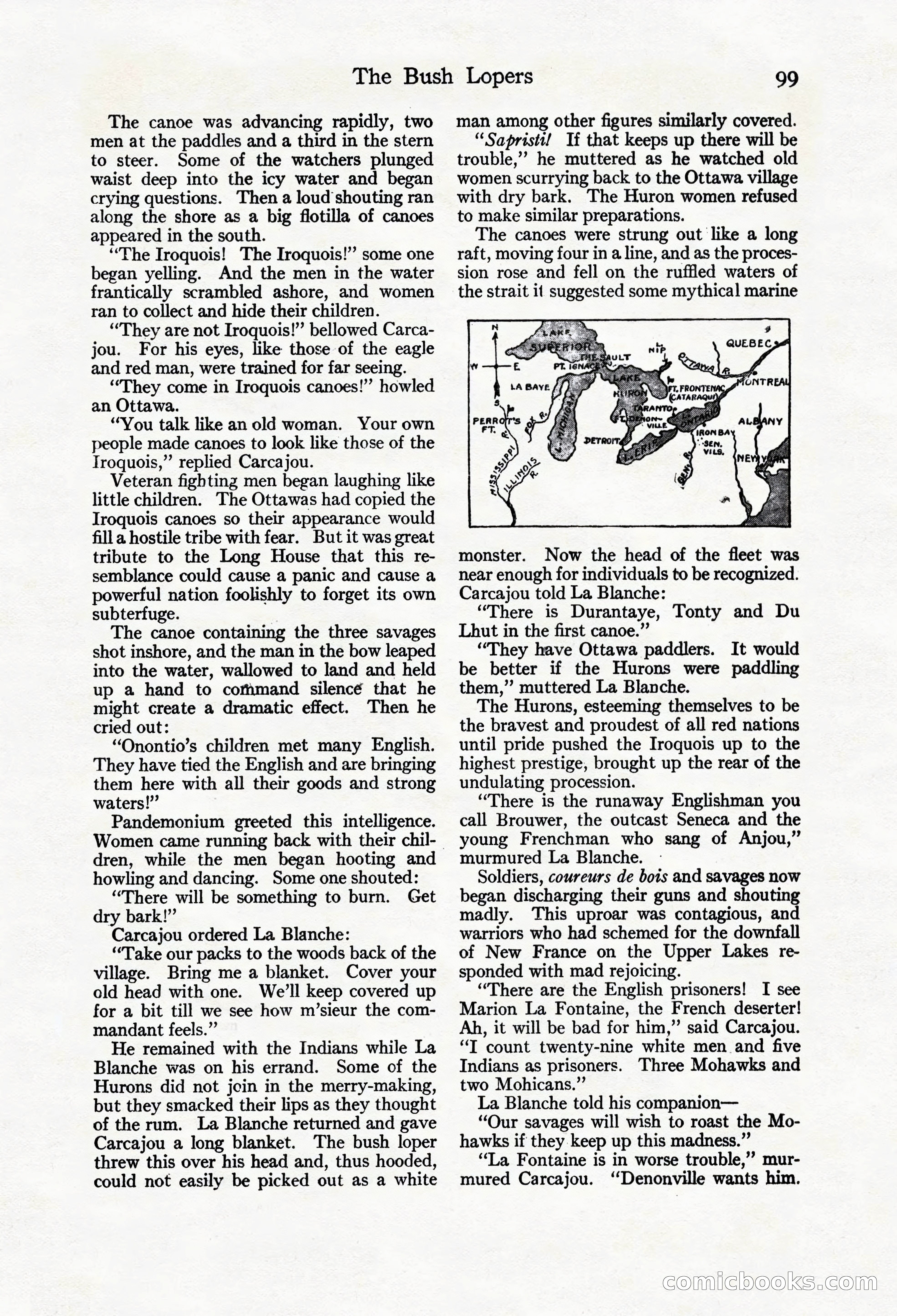 Adventure Magazine Cover, March 20, 1925 — page 117 of 212