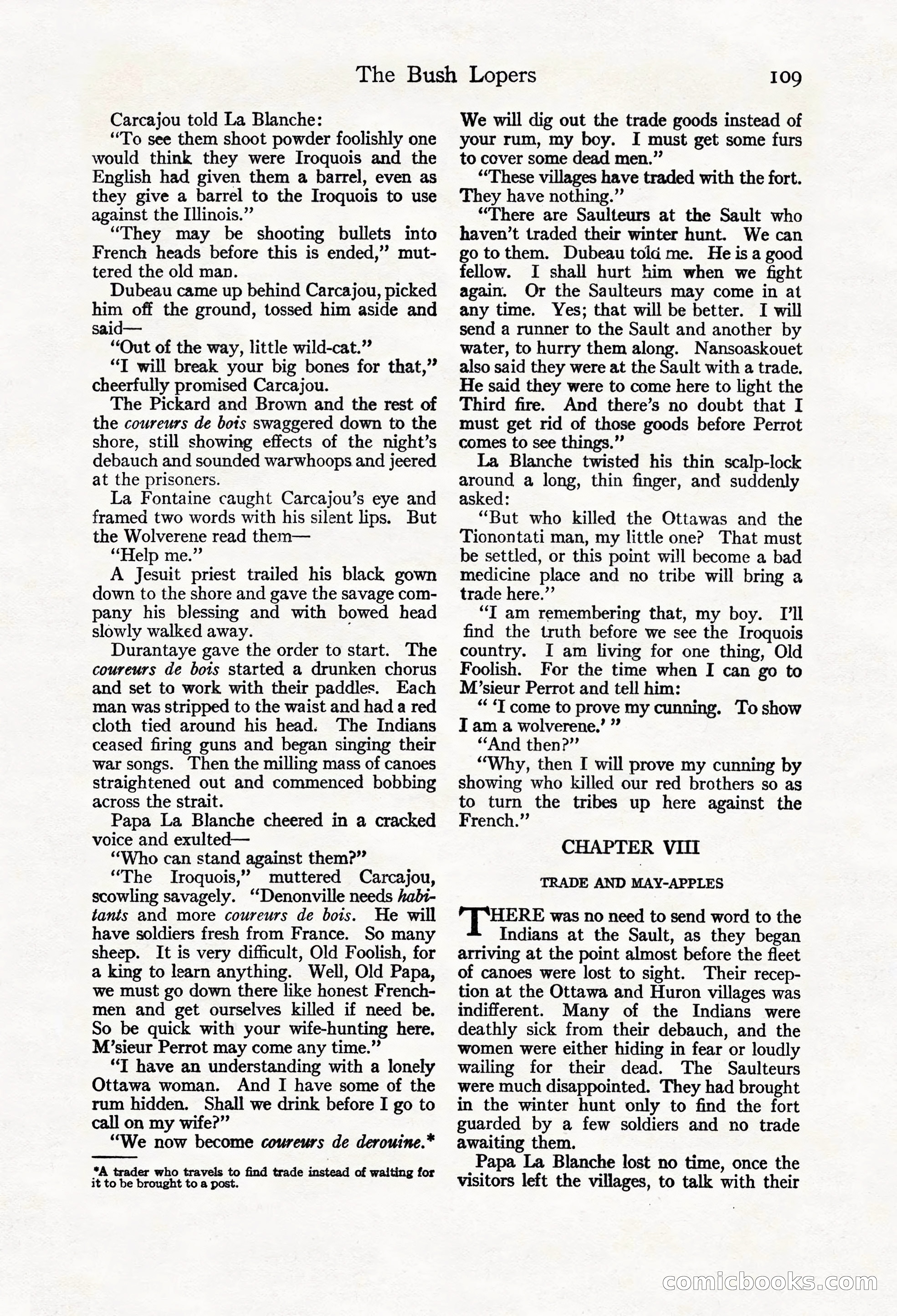 Adventure Magazine Cover, March 20, 1925 — page 127 of 212