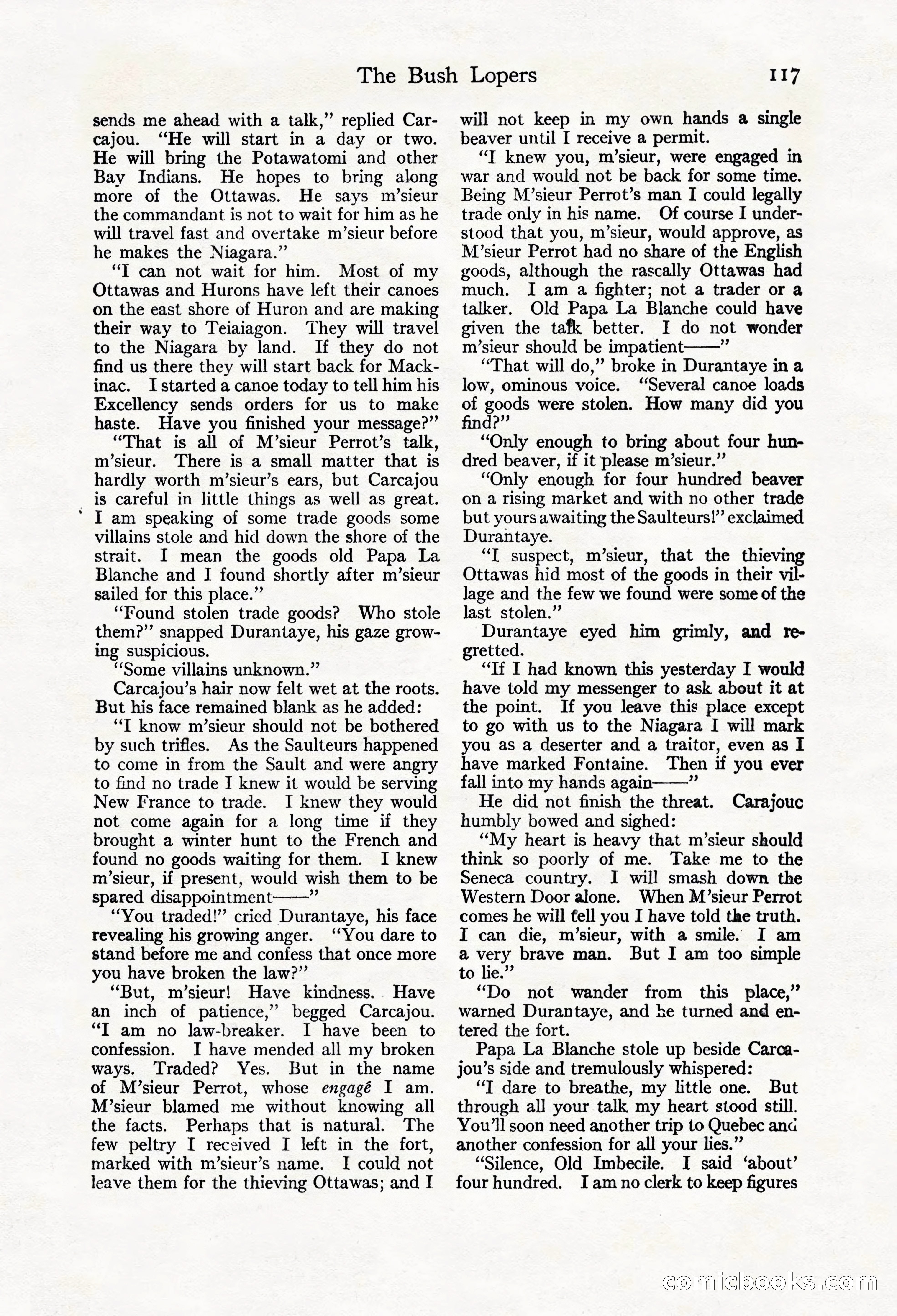 Adventure Magazine Cover, March 20, 1925 — page 135 of 212