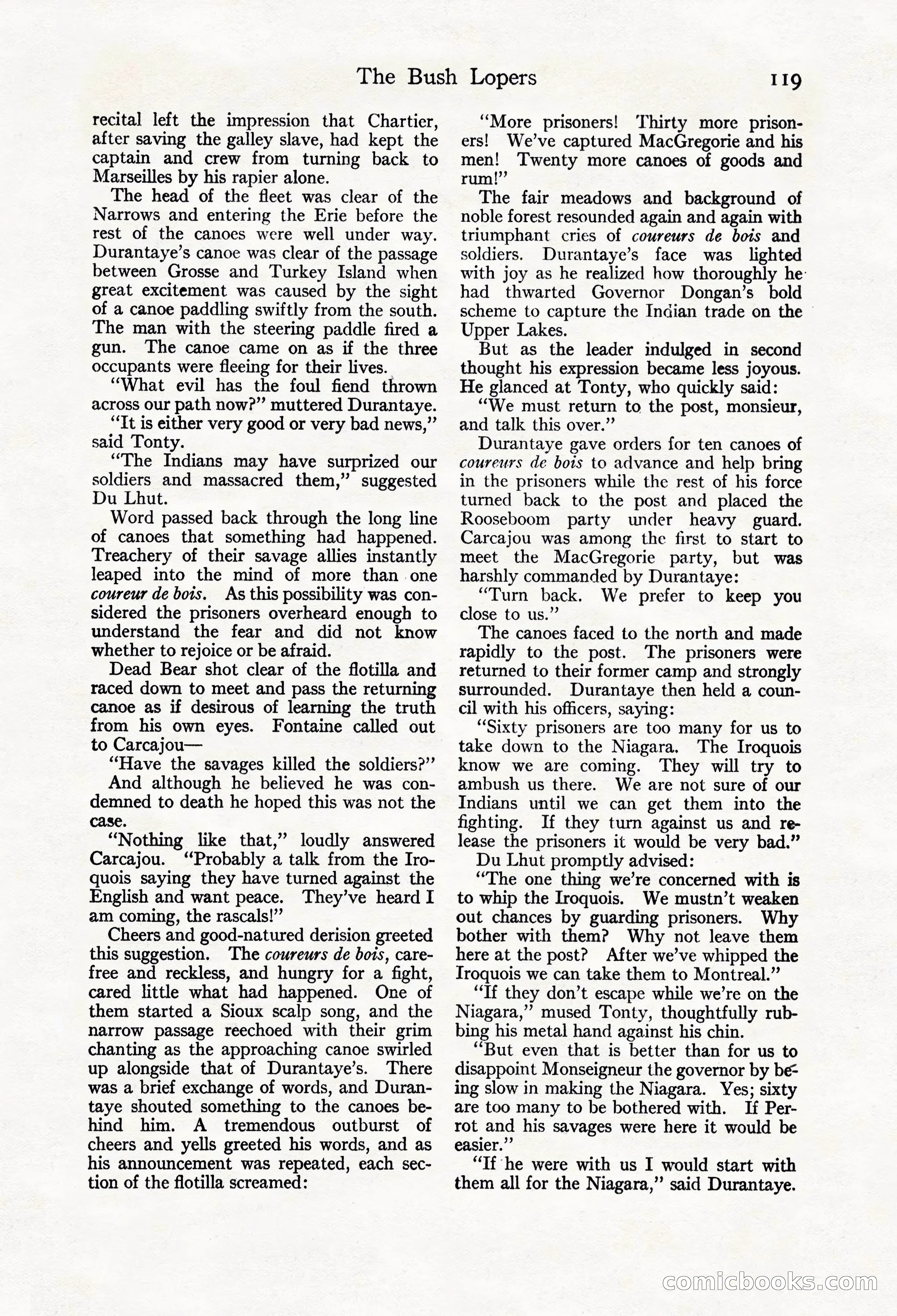 Adventure Magazine Cover, March 20, 1925 — page 137 of 212