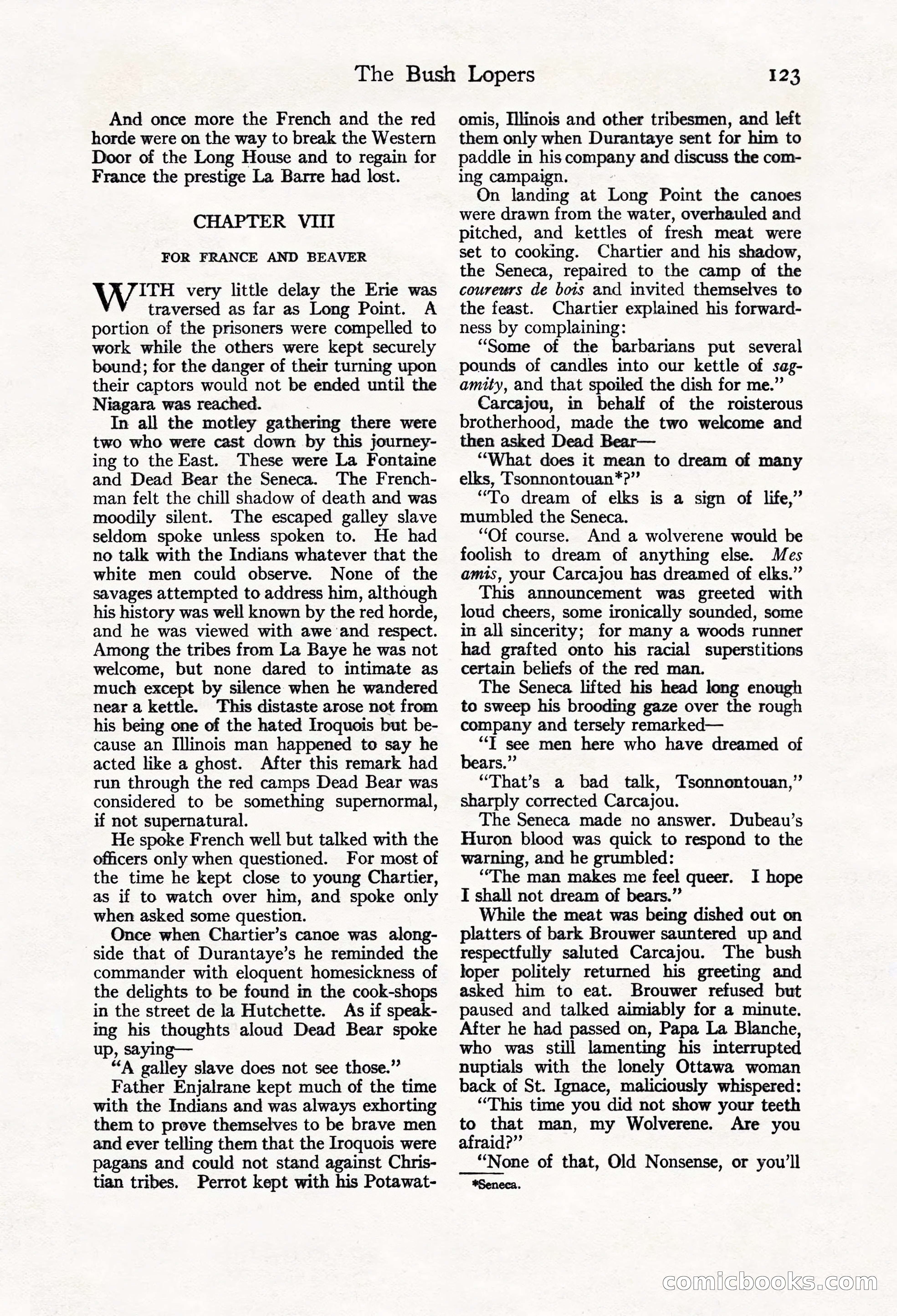 Adventure Magazine Cover, March 20, 1925 — page 141 of 212