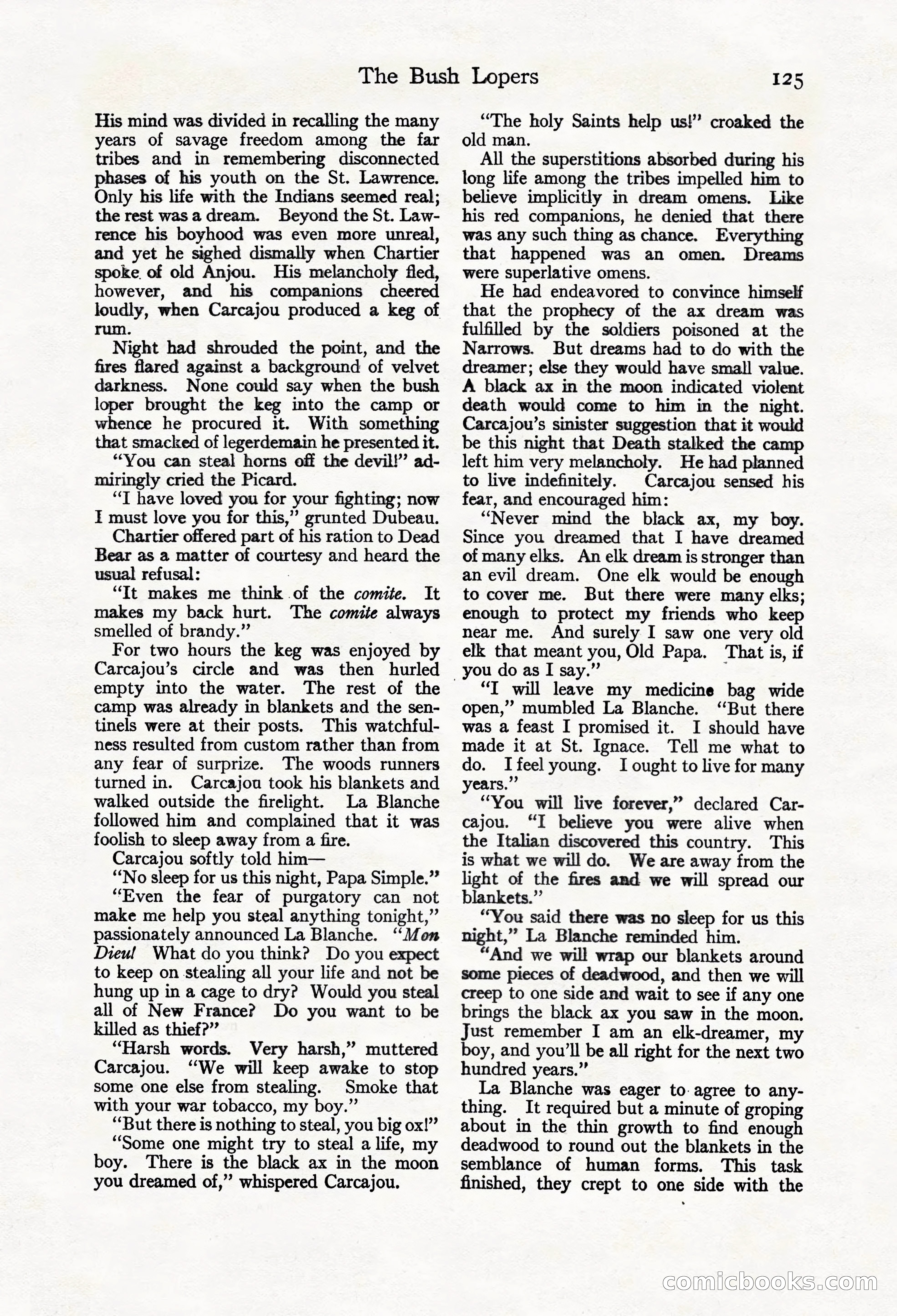 Adventure Magazine Cover, March 20, 1925 — page 143 of 212
