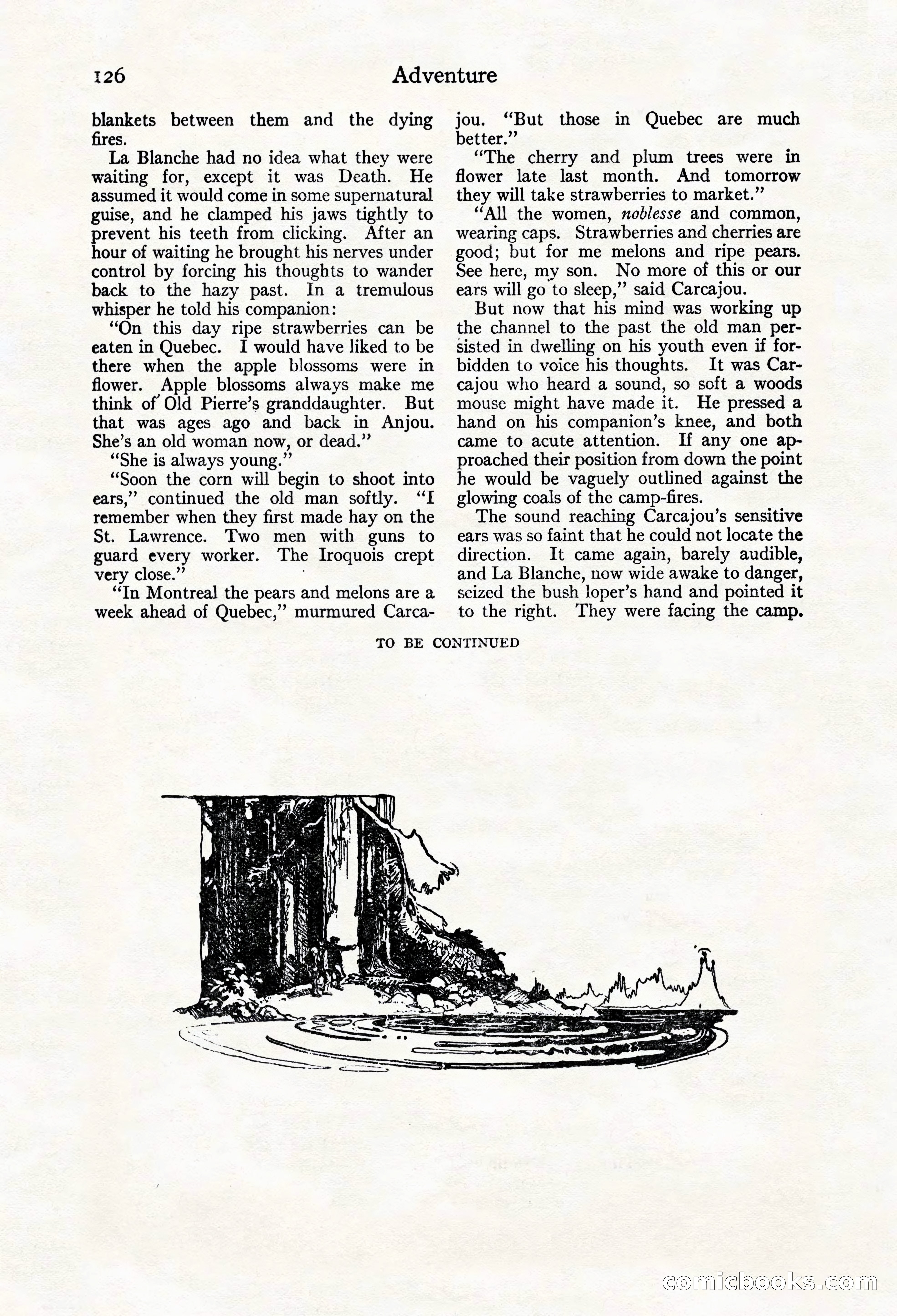 Adventure Magazine Cover, March 20, 1925 — page 144 of 212