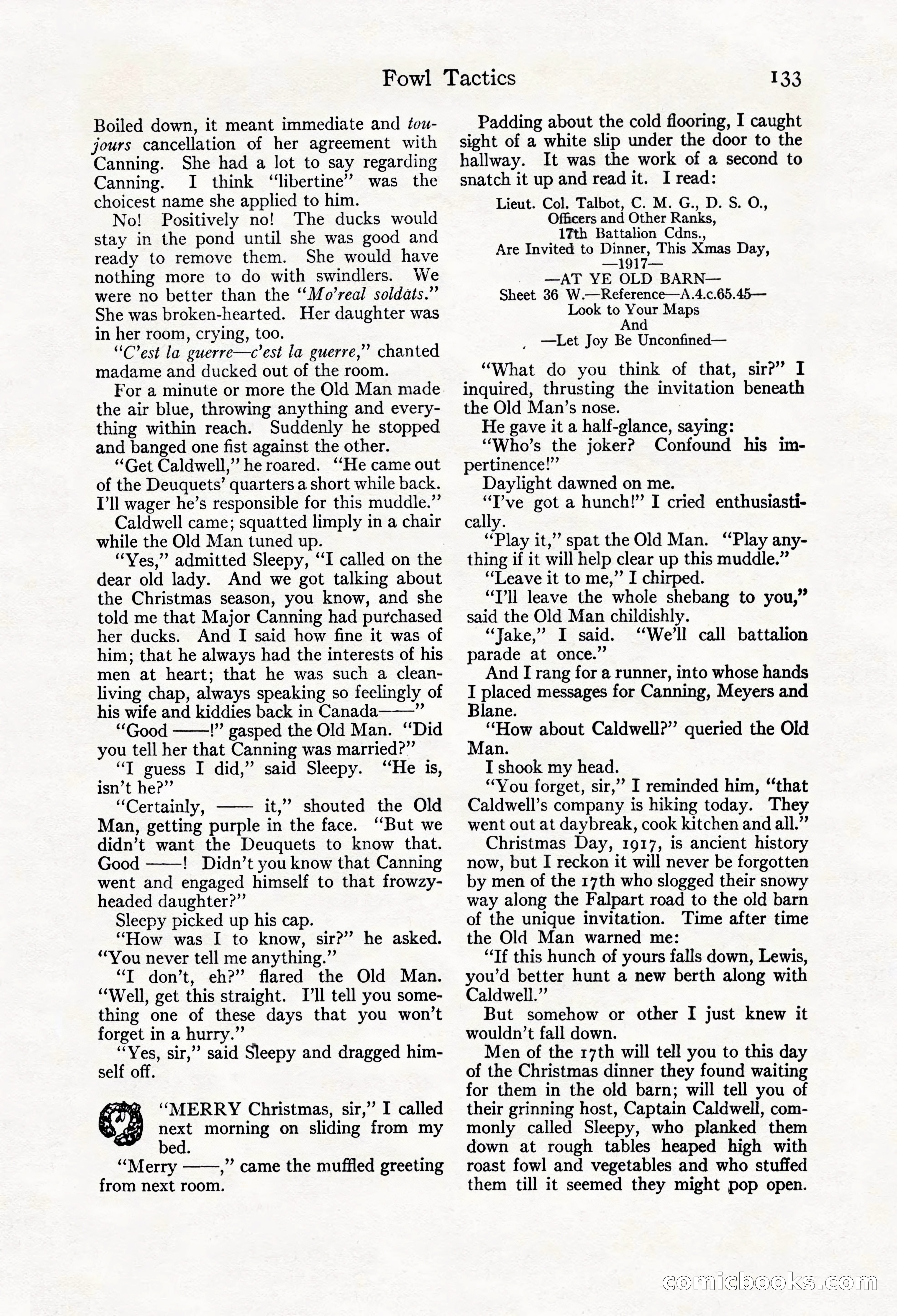 Adventure Magazine Cover, March 20, 1925 — page 151 of 212
