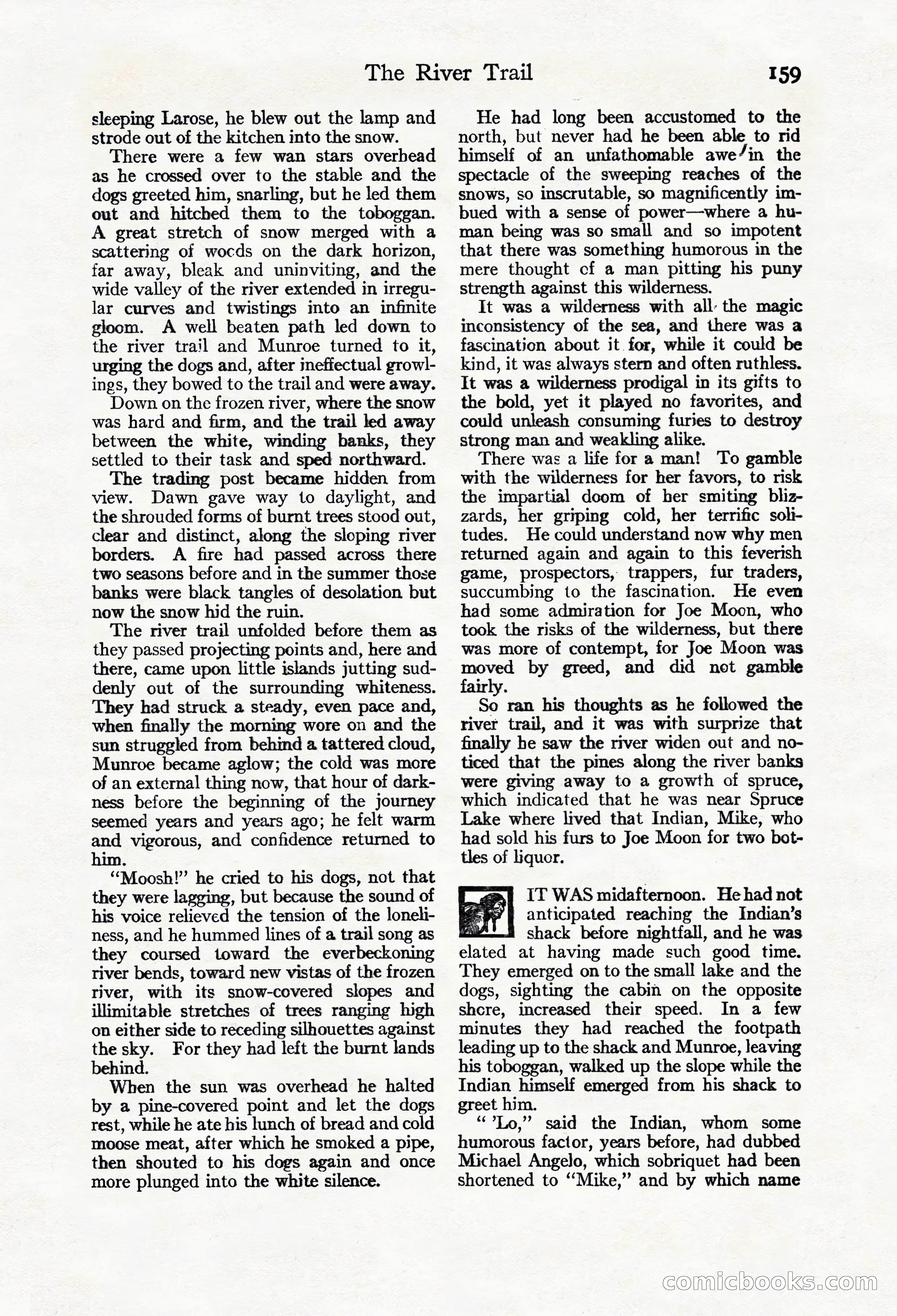 Adventure Magazine Cover, March 20, 1925 — page 177 of 212