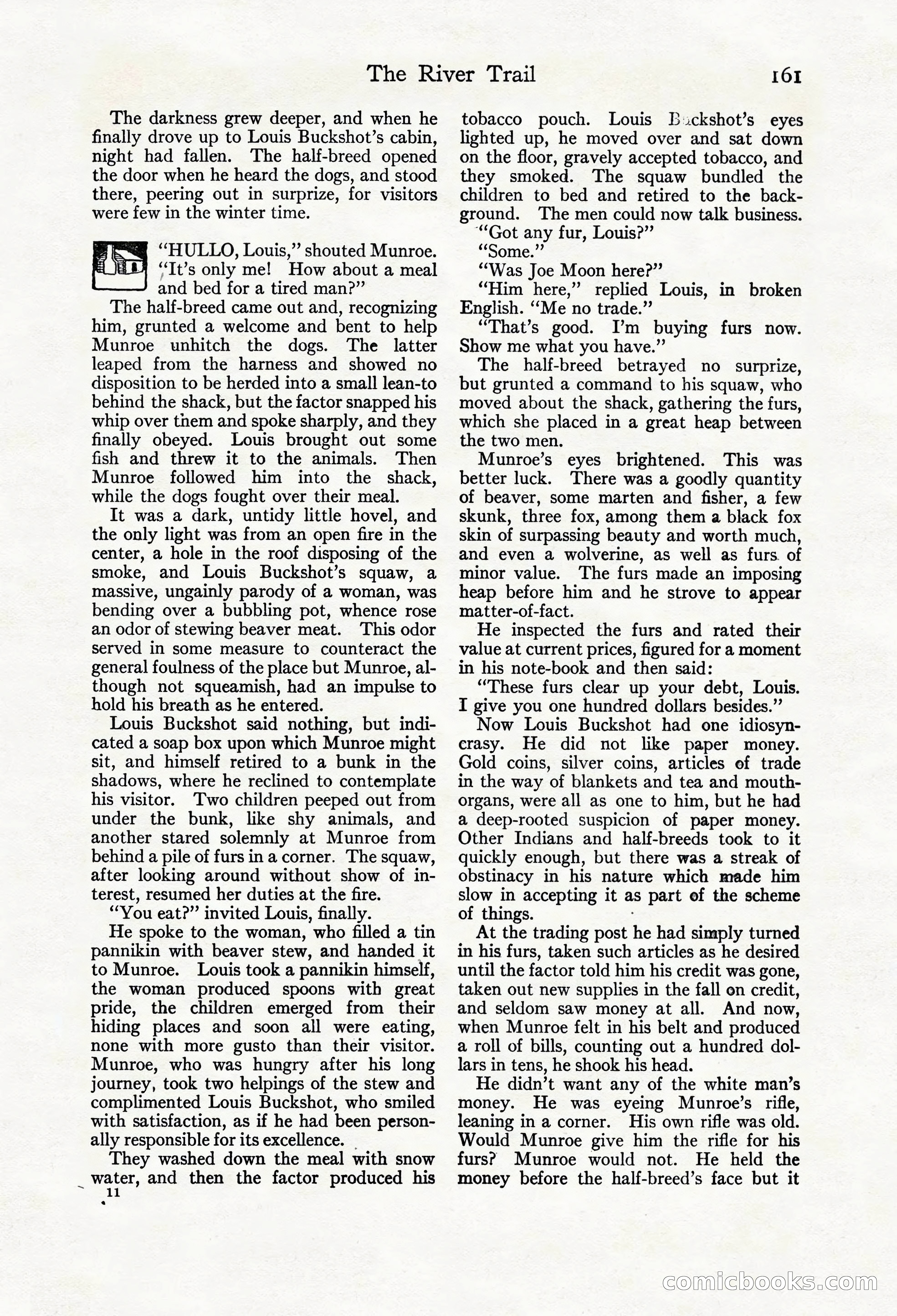 Adventure Magazine Cover, March 20, 1925 — page 179 of 212
