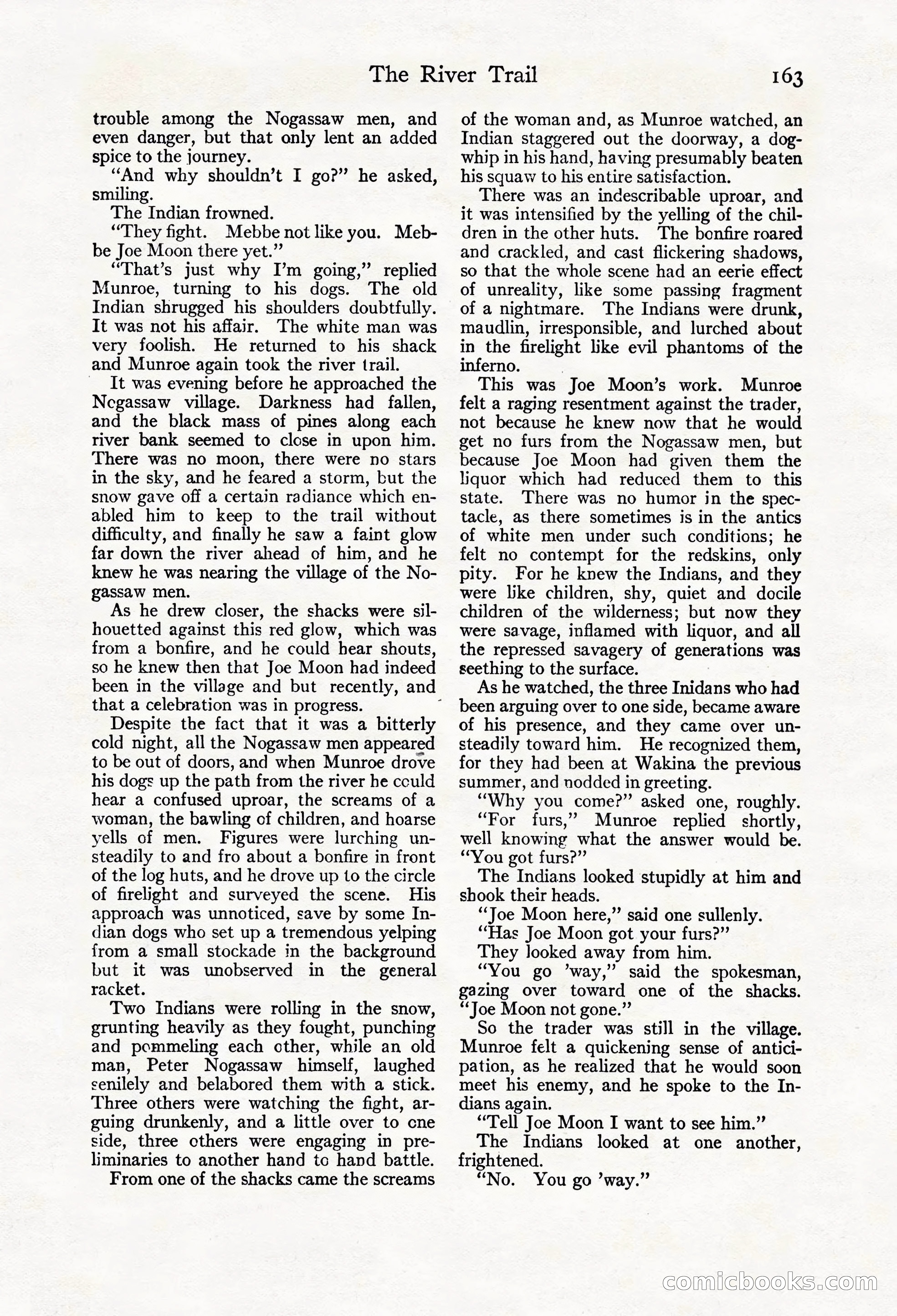 Adventure Magazine Cover, March 20, 1925 — page 181 of 212