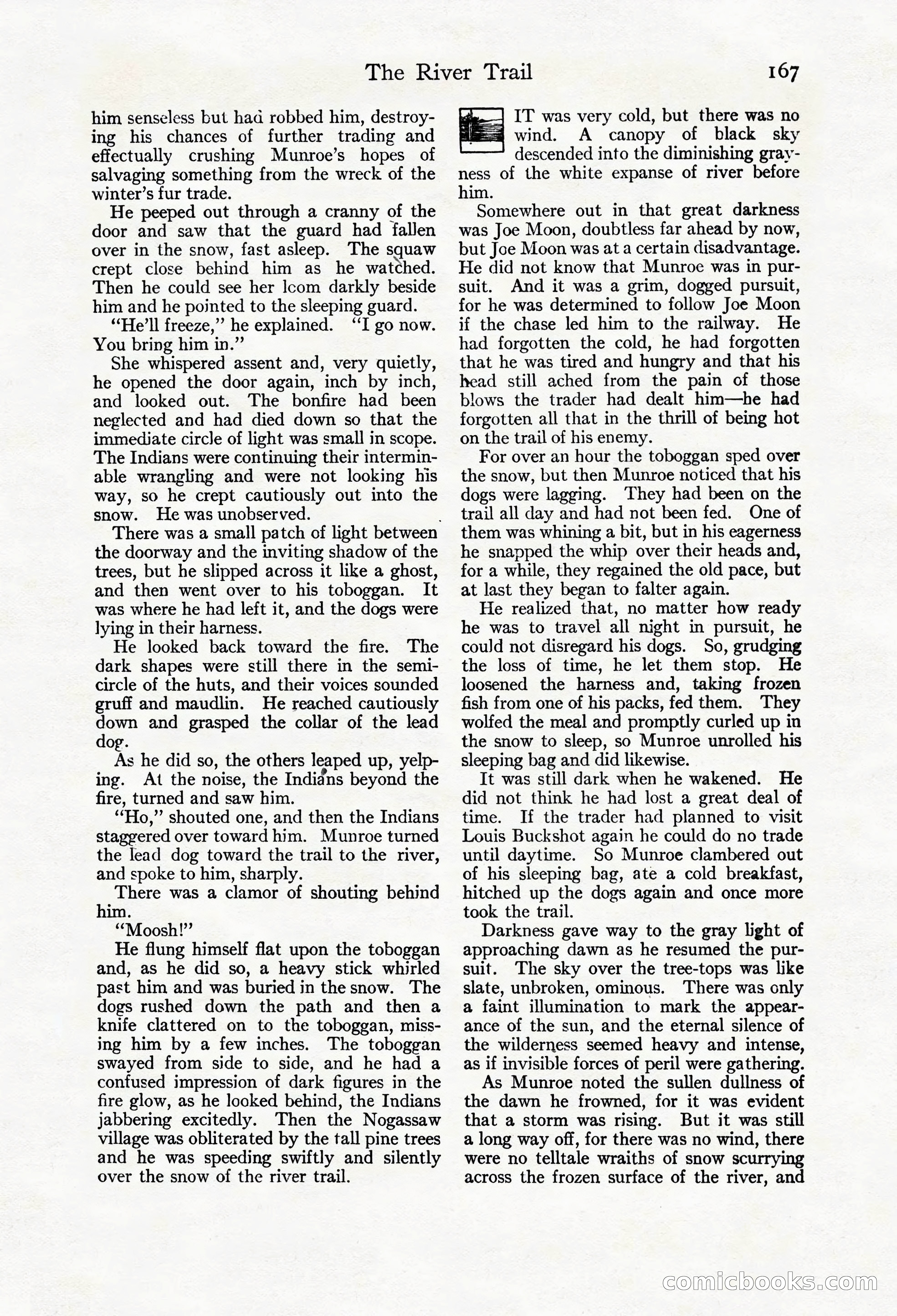 Adventure Magazine Cover, March 20, 1925 — page 185 of 212