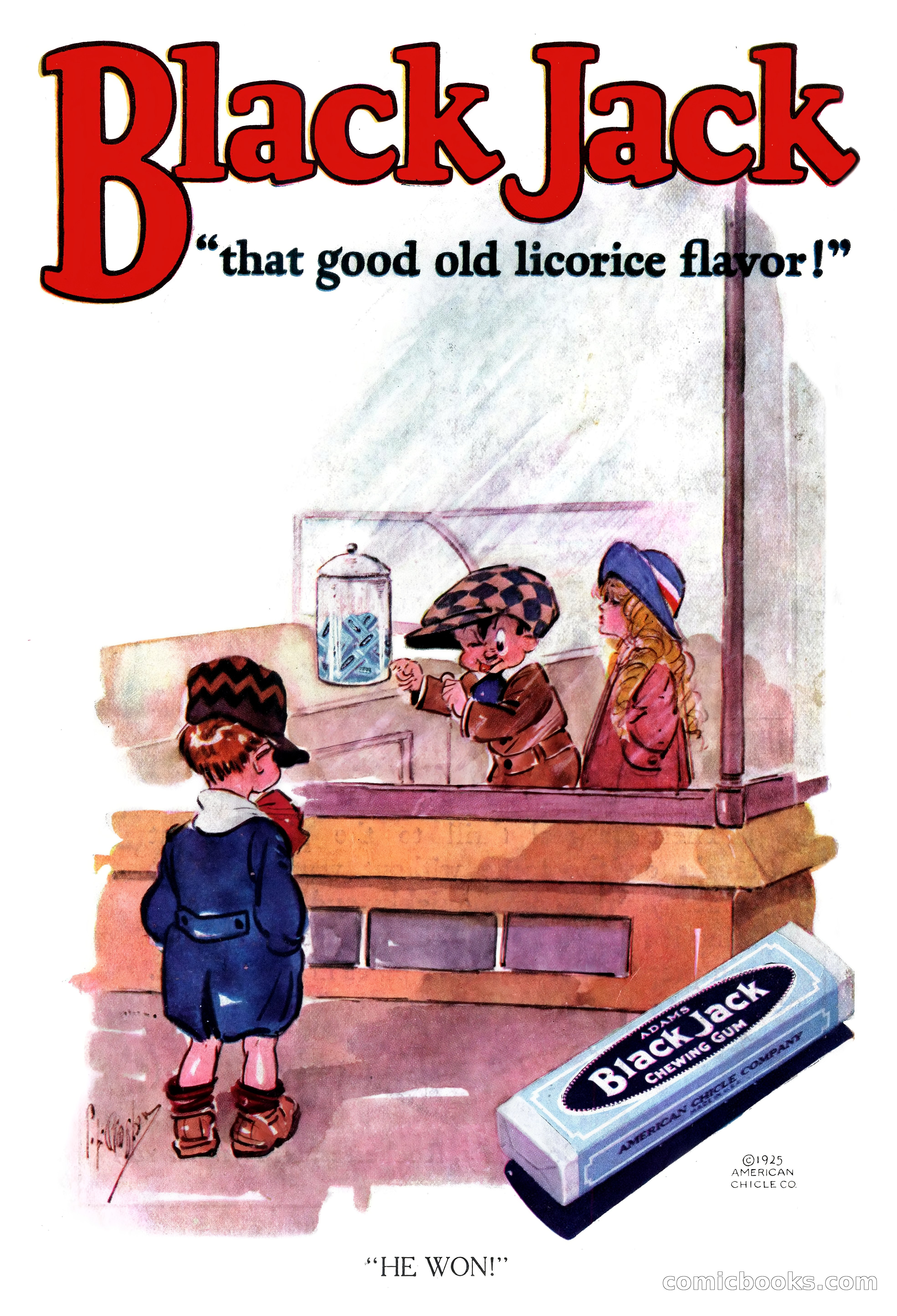 Adventure Magazine Cover, March 20, 1925 — page 212 of 212