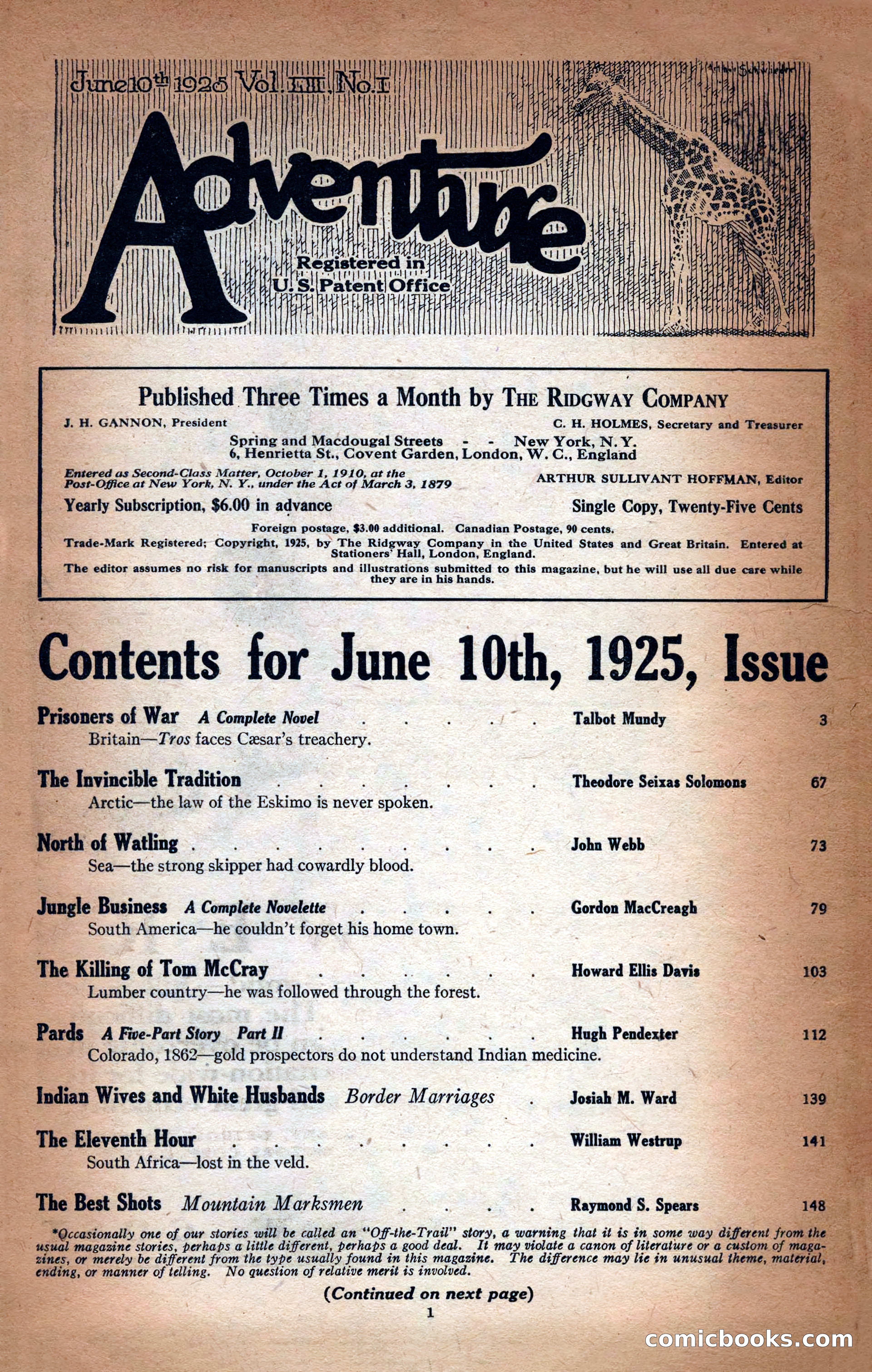 Adventure Magazine Cover — page 3 of 196