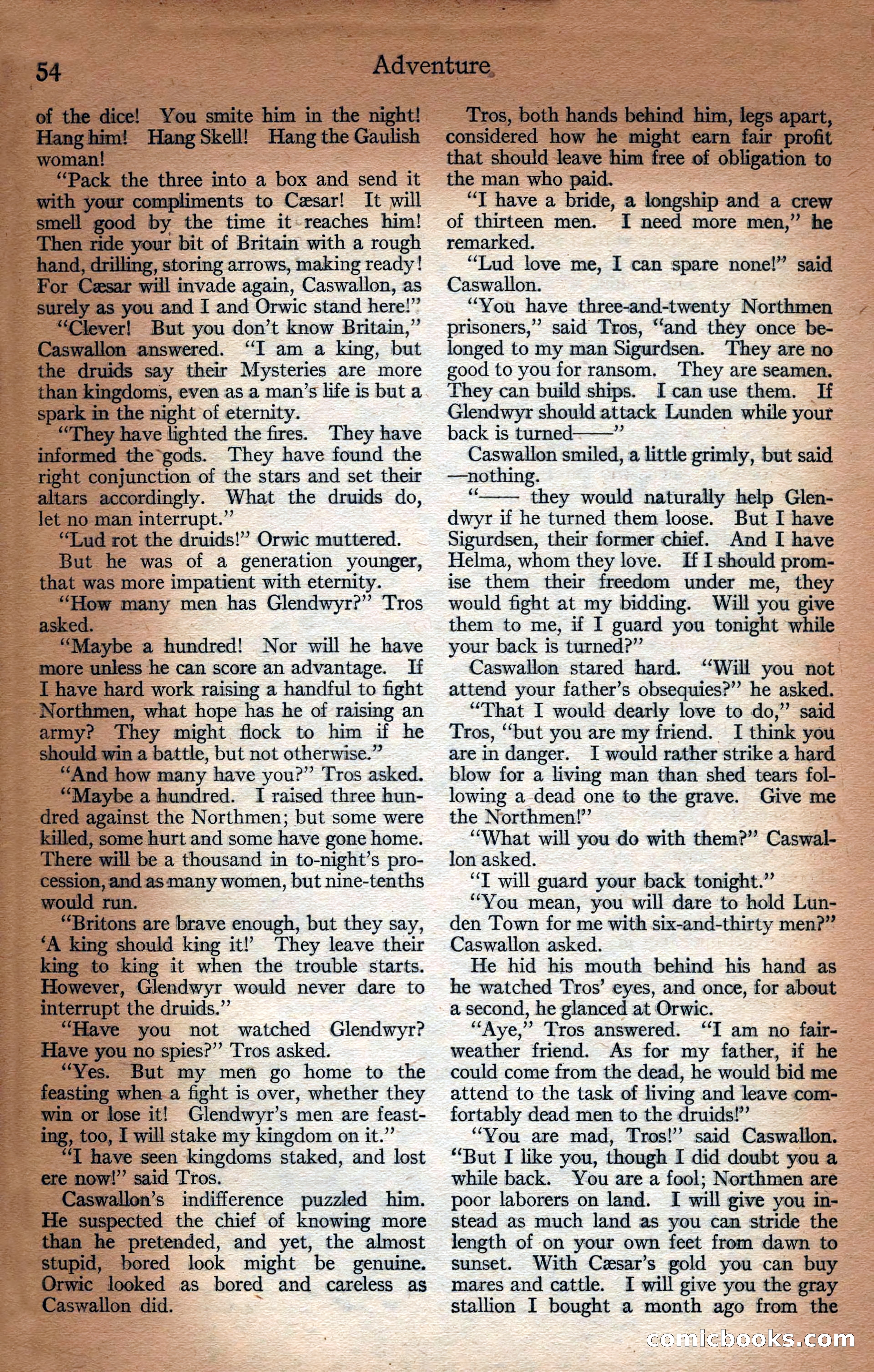 Adventure Magazine Cover — page 56 of 196