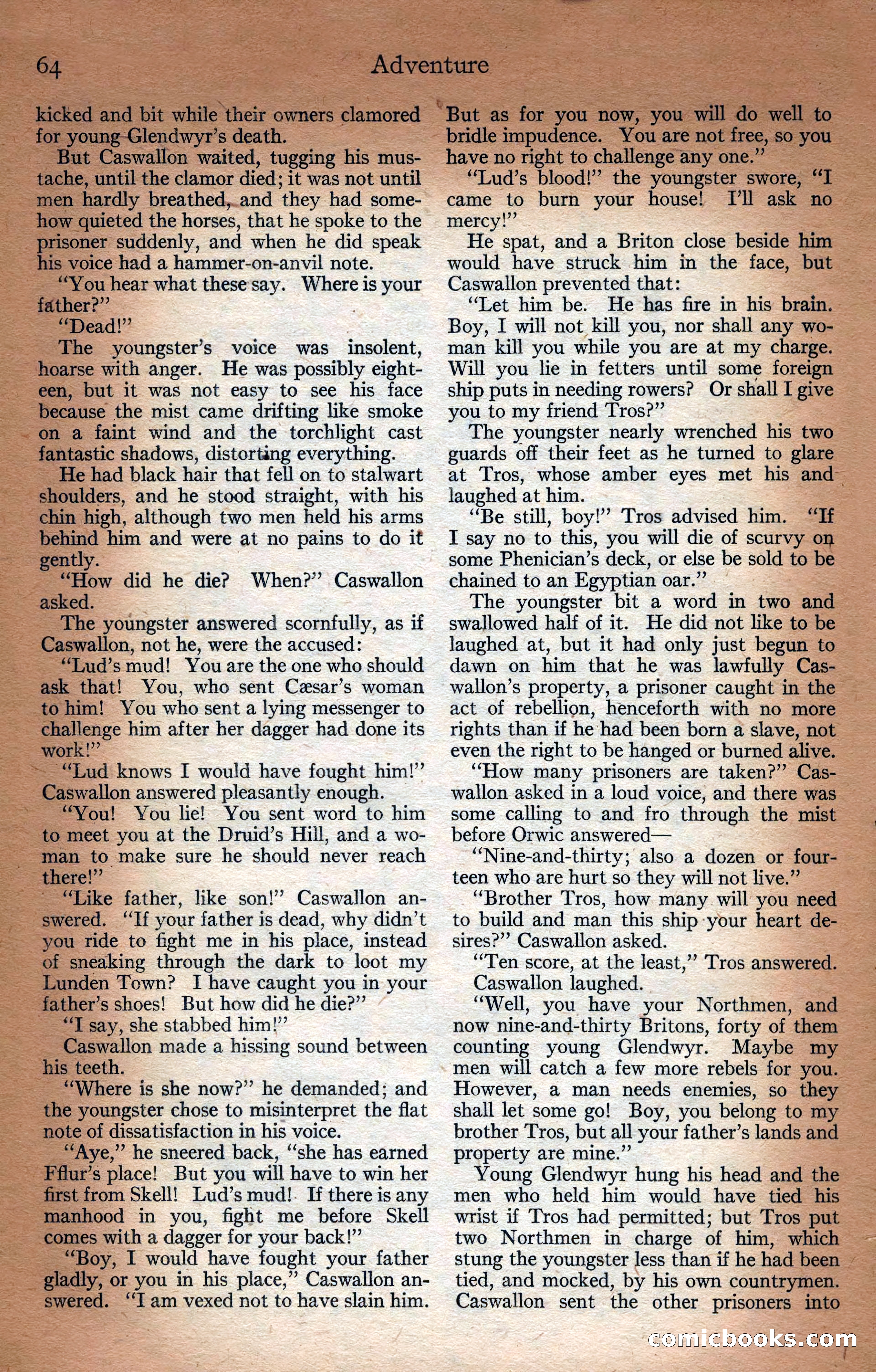 Adventure Magazine Cover — page 66 of 196