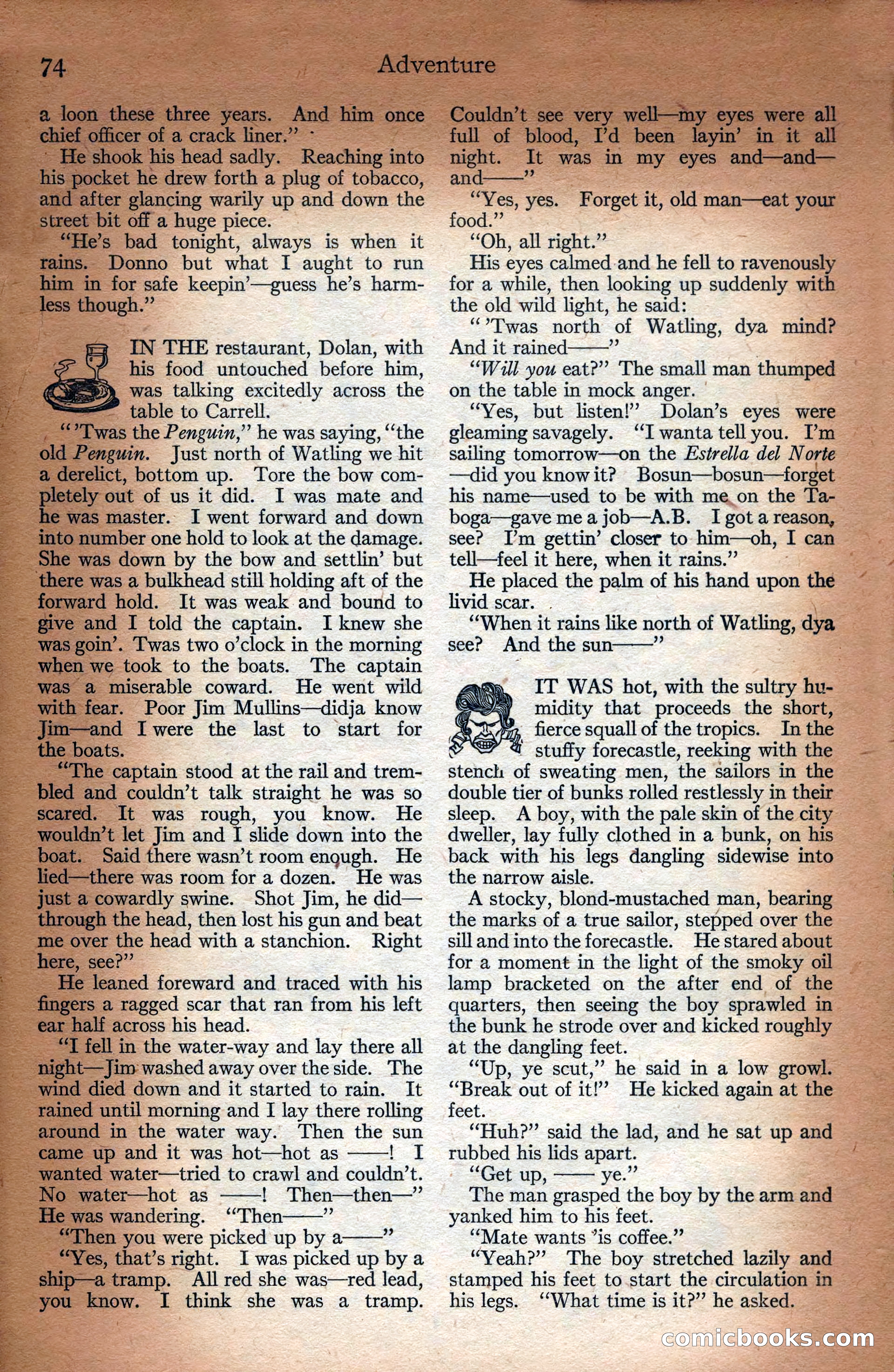 Adventure Magazine Cover — page 76 of 196