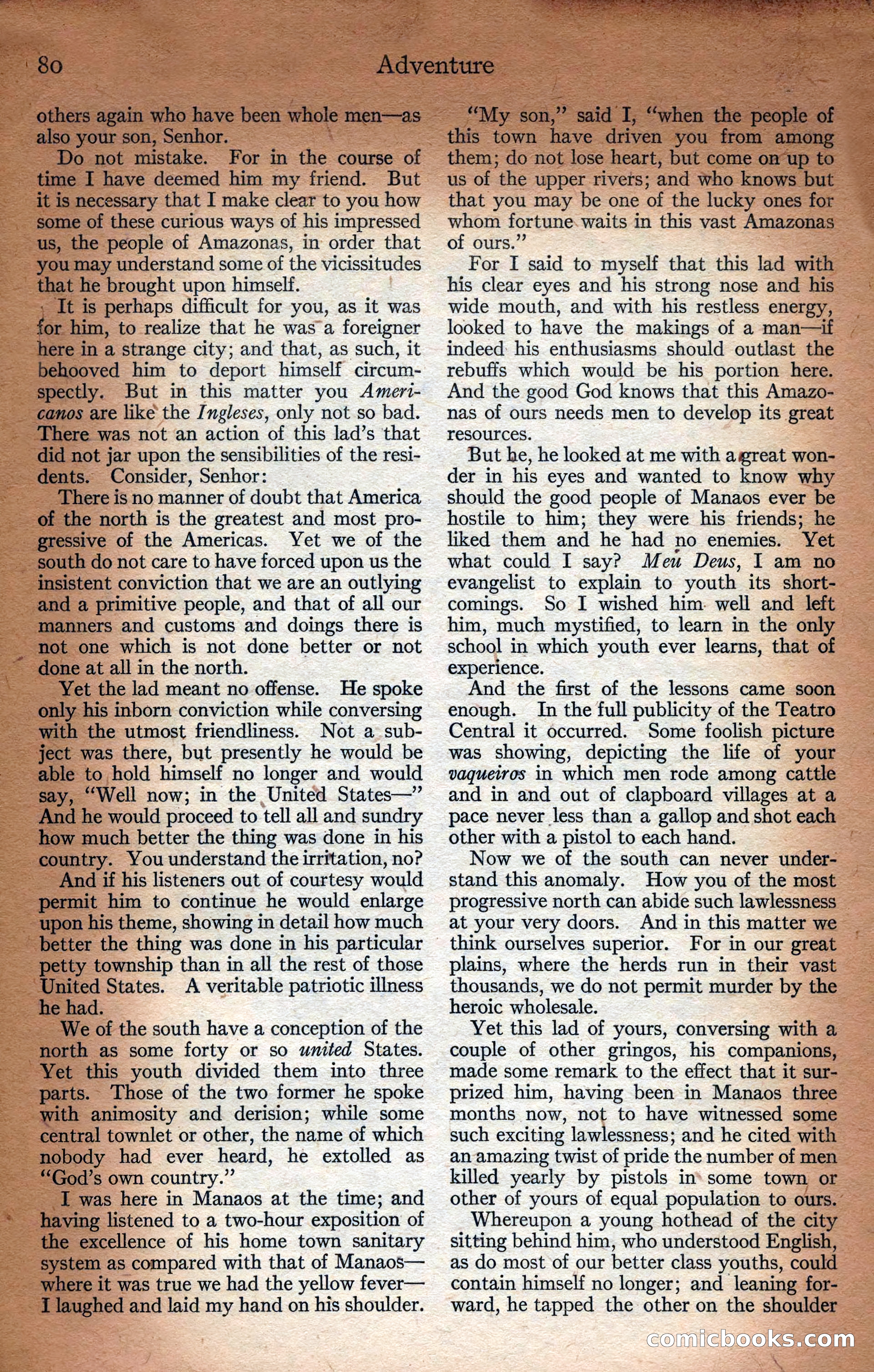 Adventure Magazine Cover — page 82 of 196