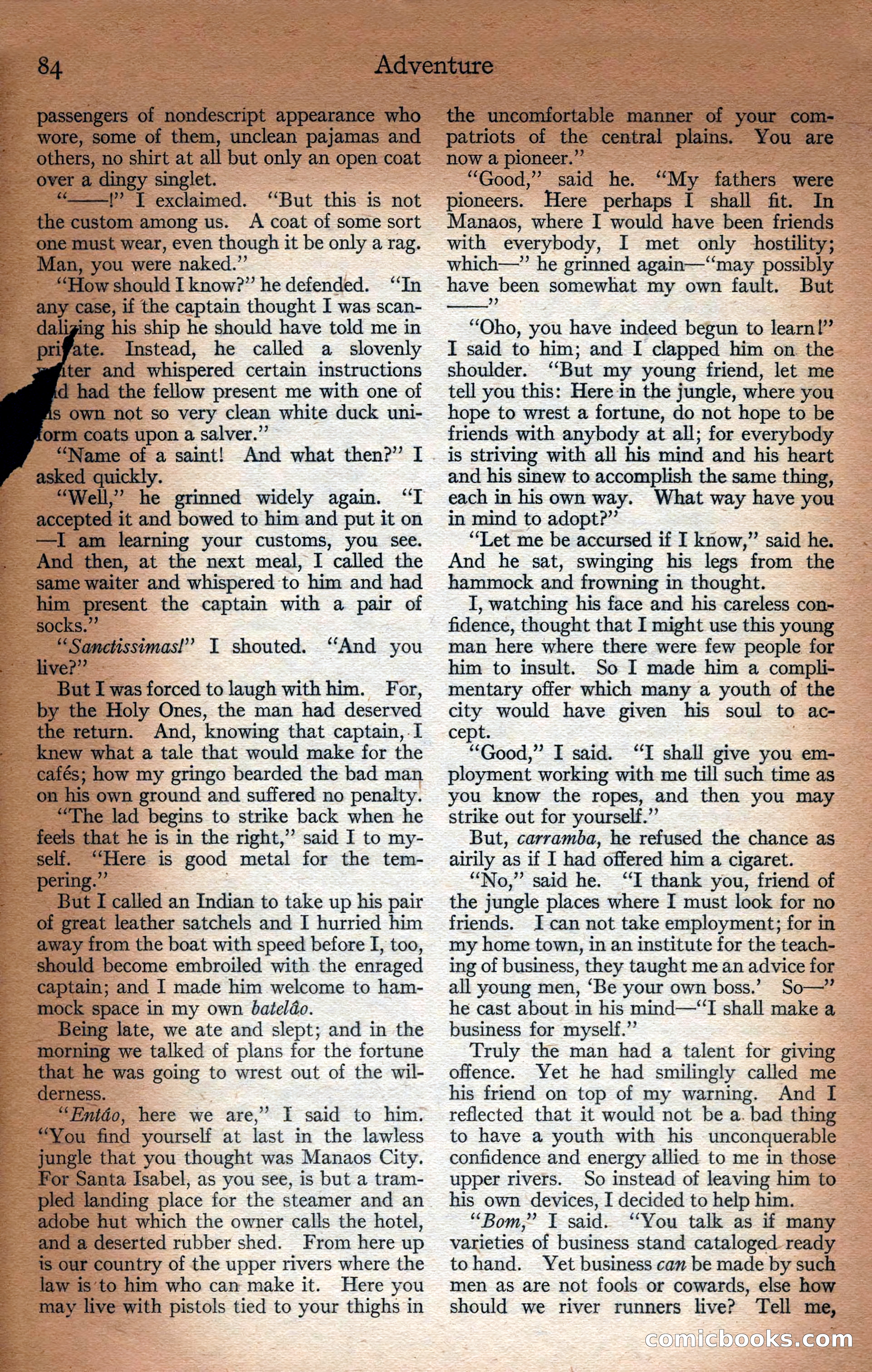 Adventure Magazine Cover — page 86 of 196