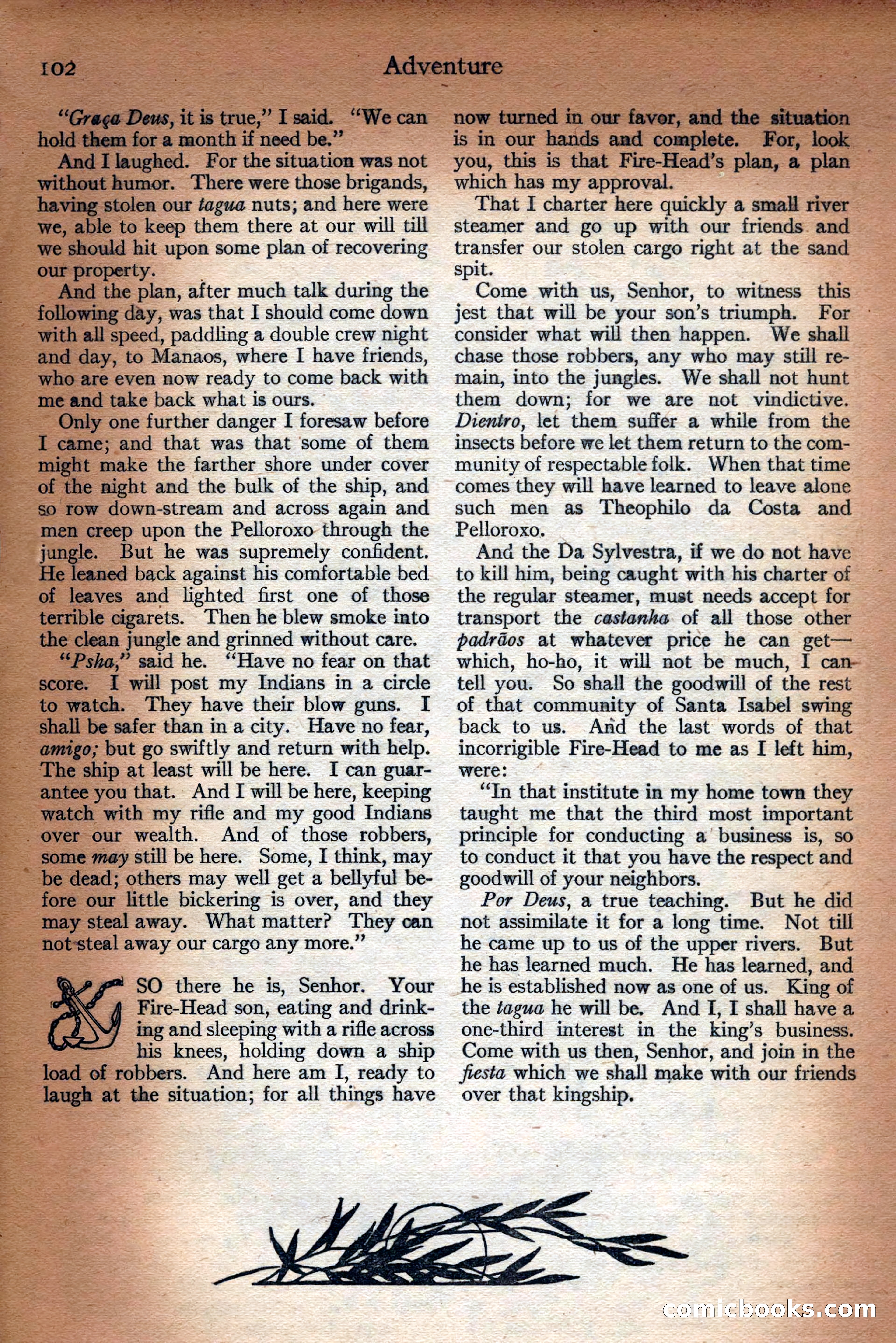 Adventure Magazine Cover — page 104 of 196