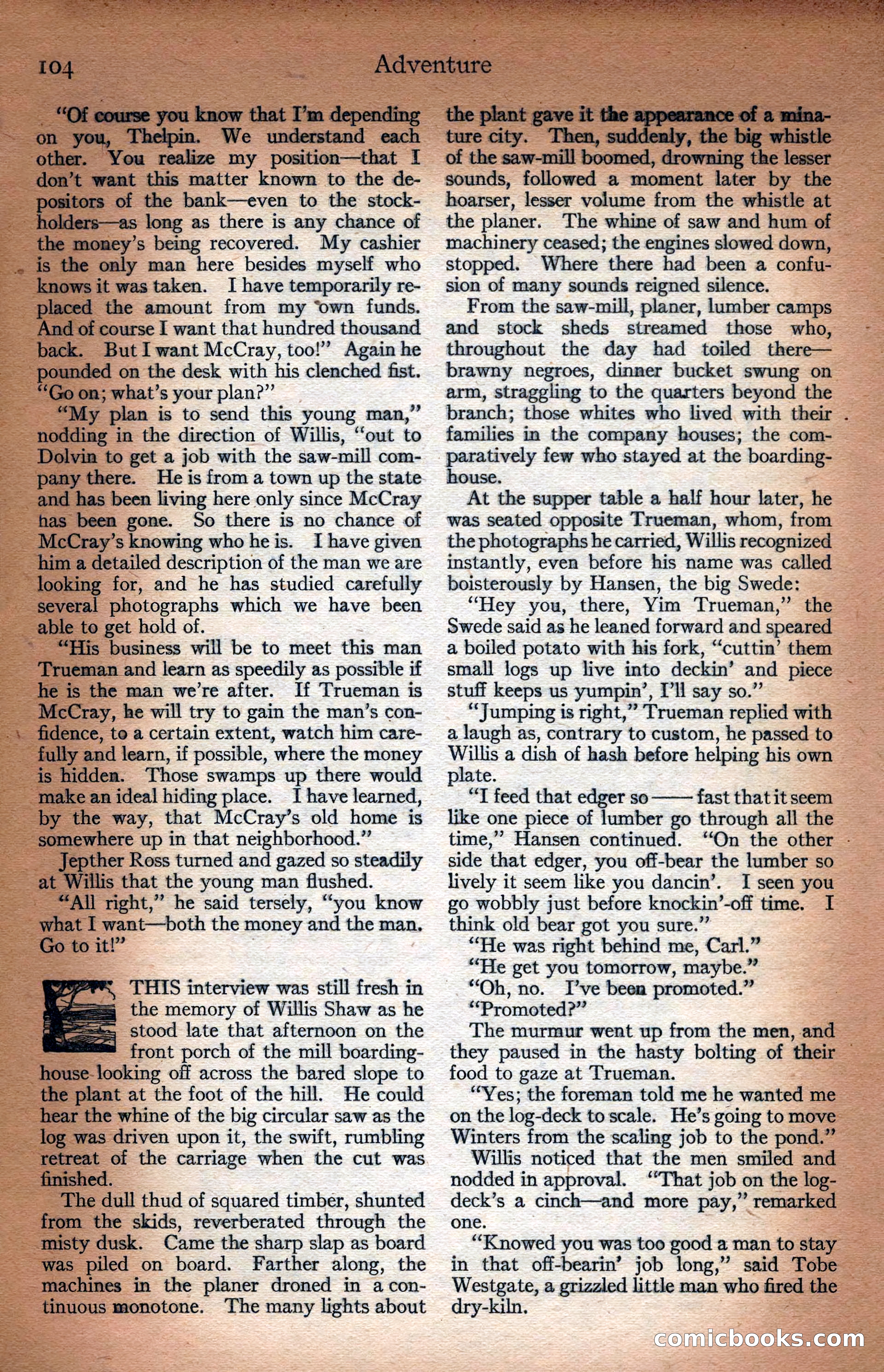 Adventure Magazine Cover — page 106 of 196