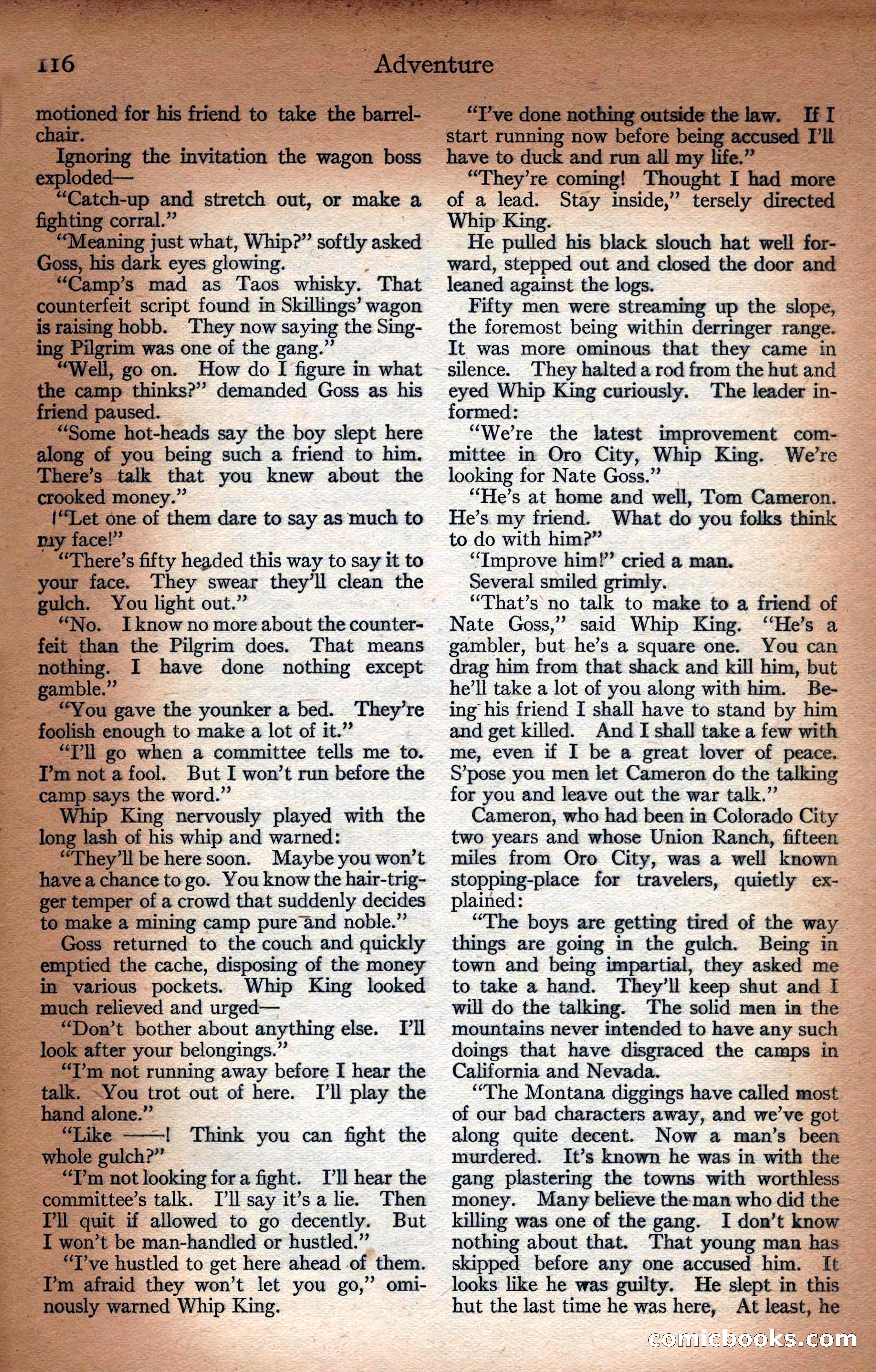 Adventure Magazine Cover — page 118 of 196