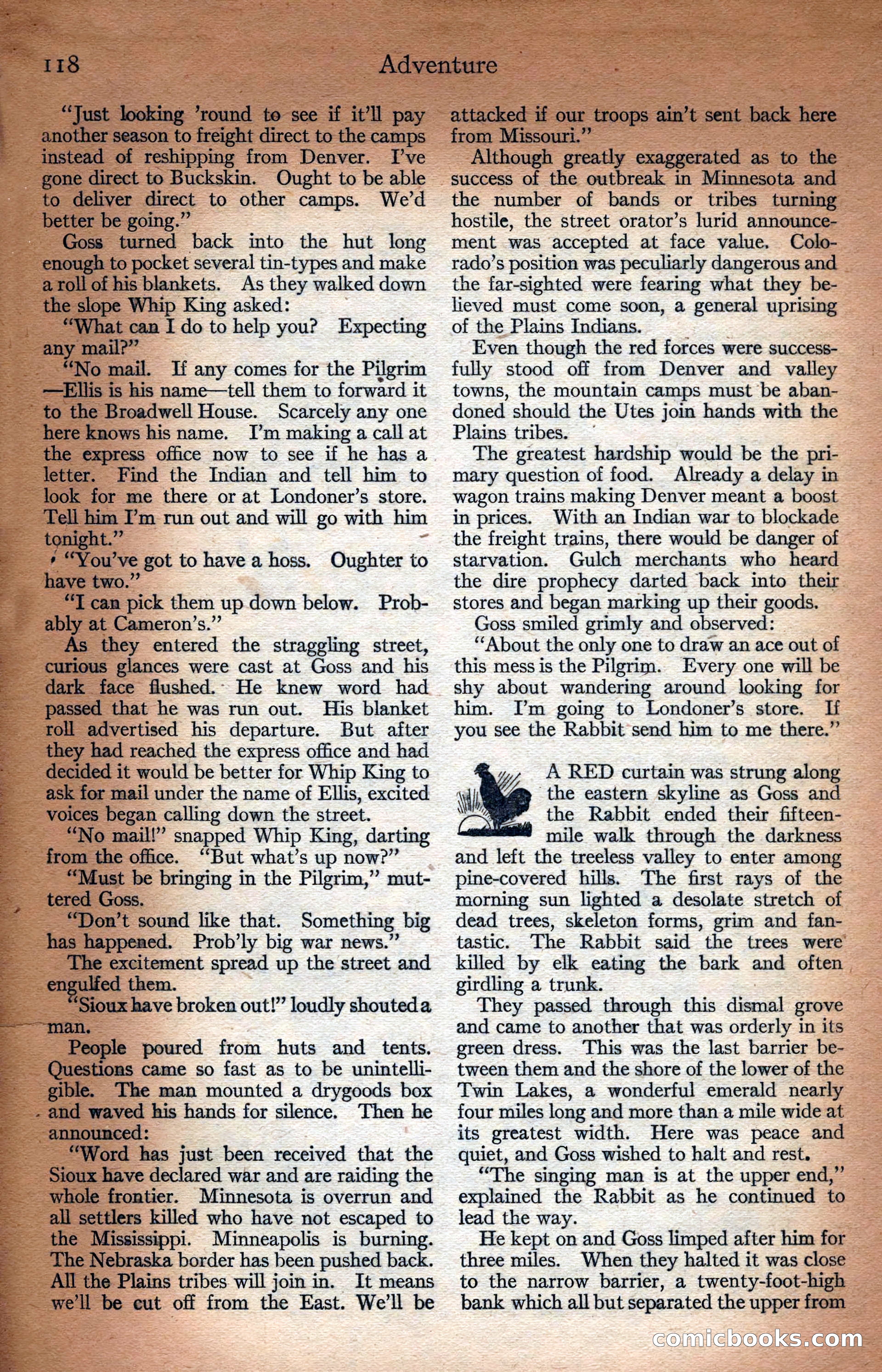 Adventure Magazine Cover — page 120 of 196