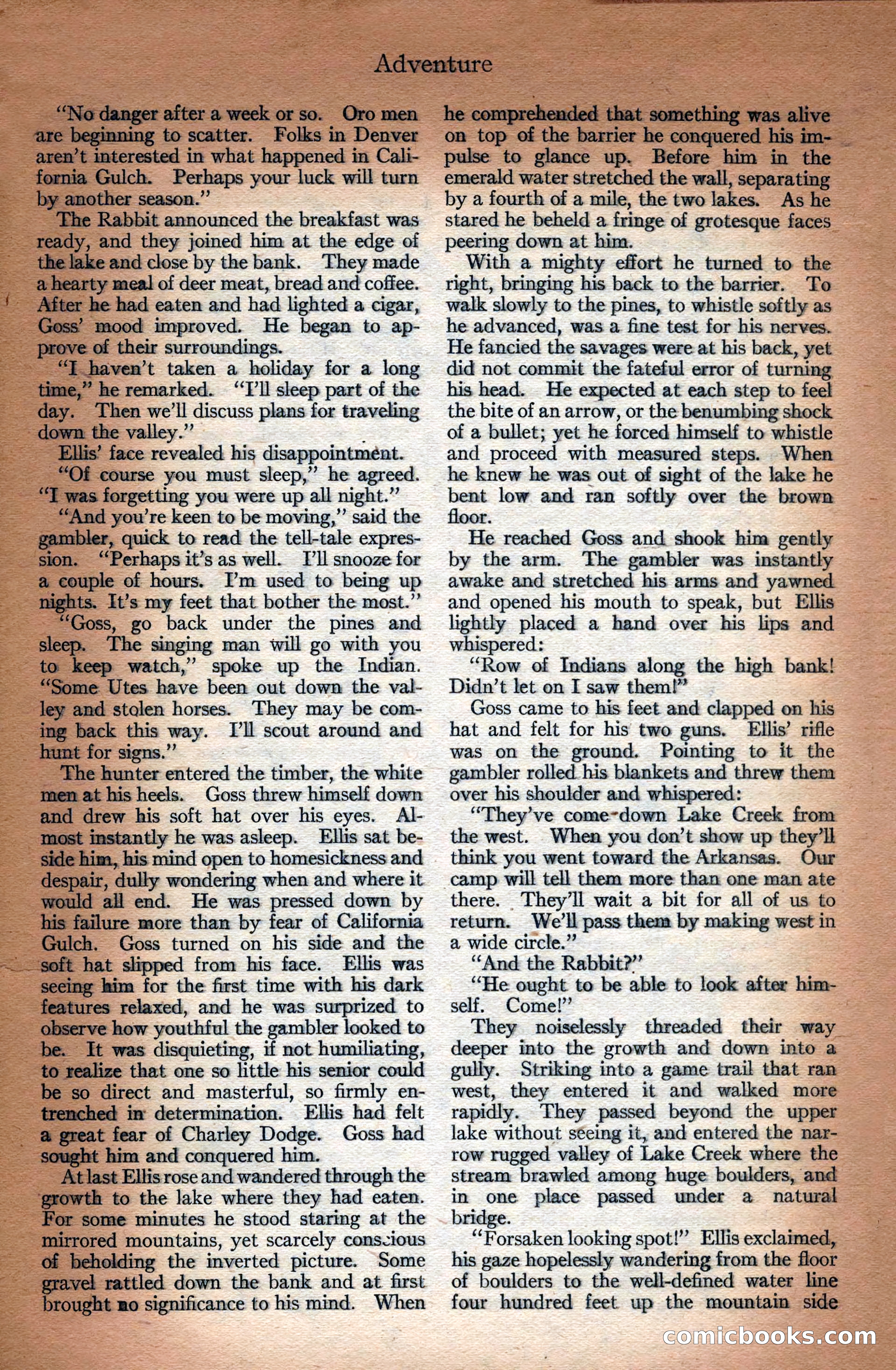 Adventure Magazine Cover — page 122 of 196
