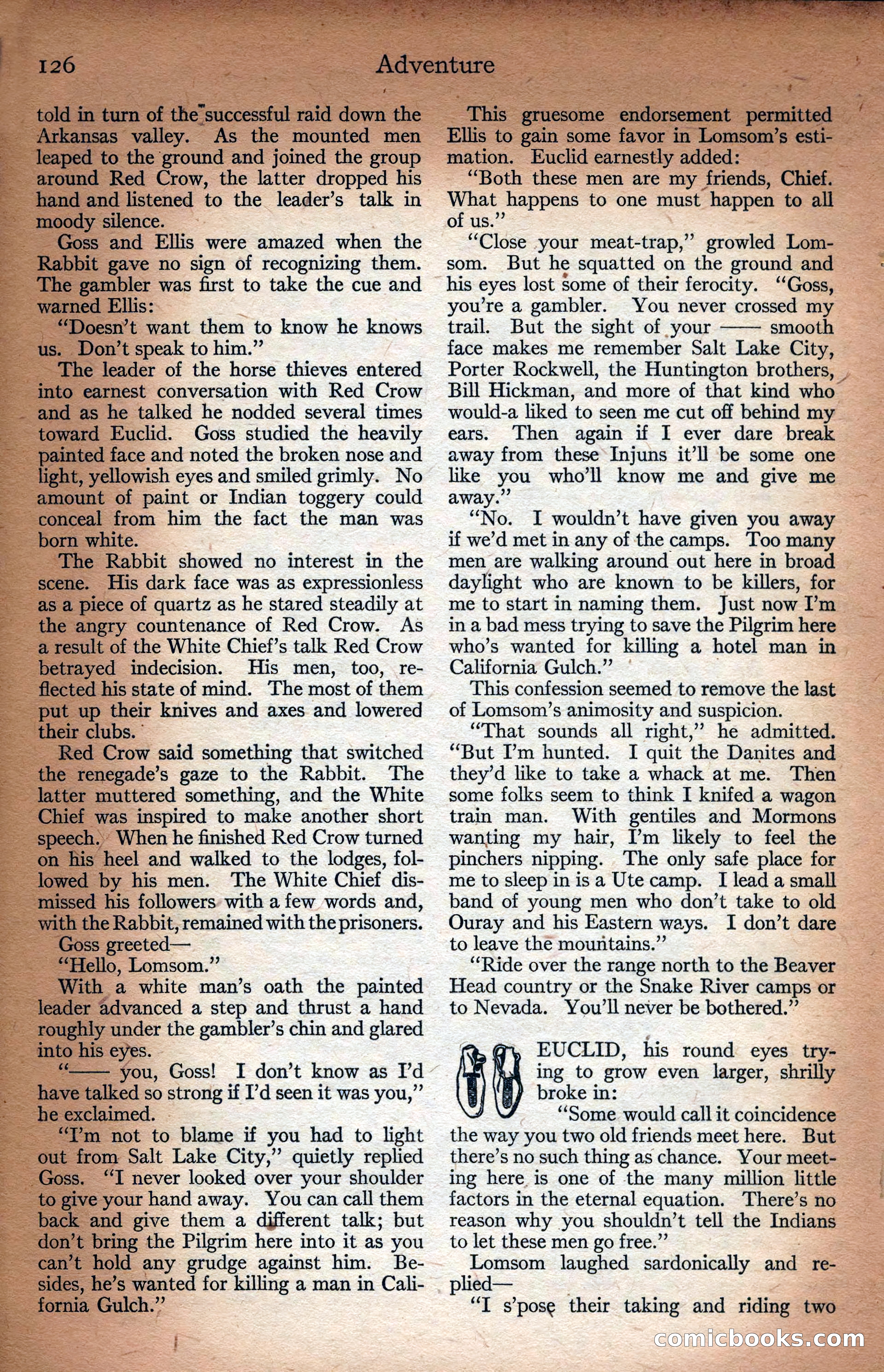 Adventure Magazine Cover — page 128 of 196