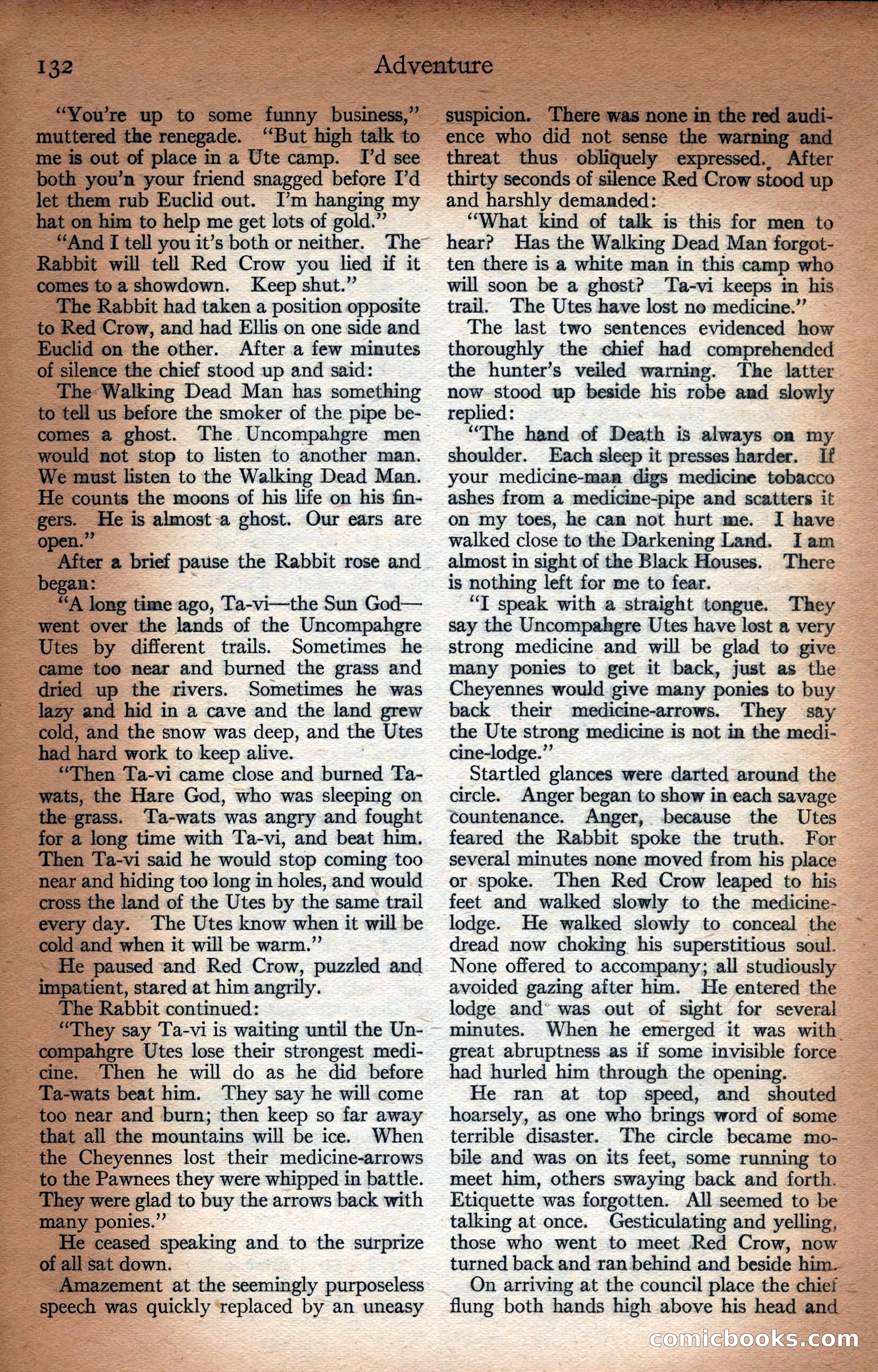 Adventure Magazine Cover — page 134 of 196