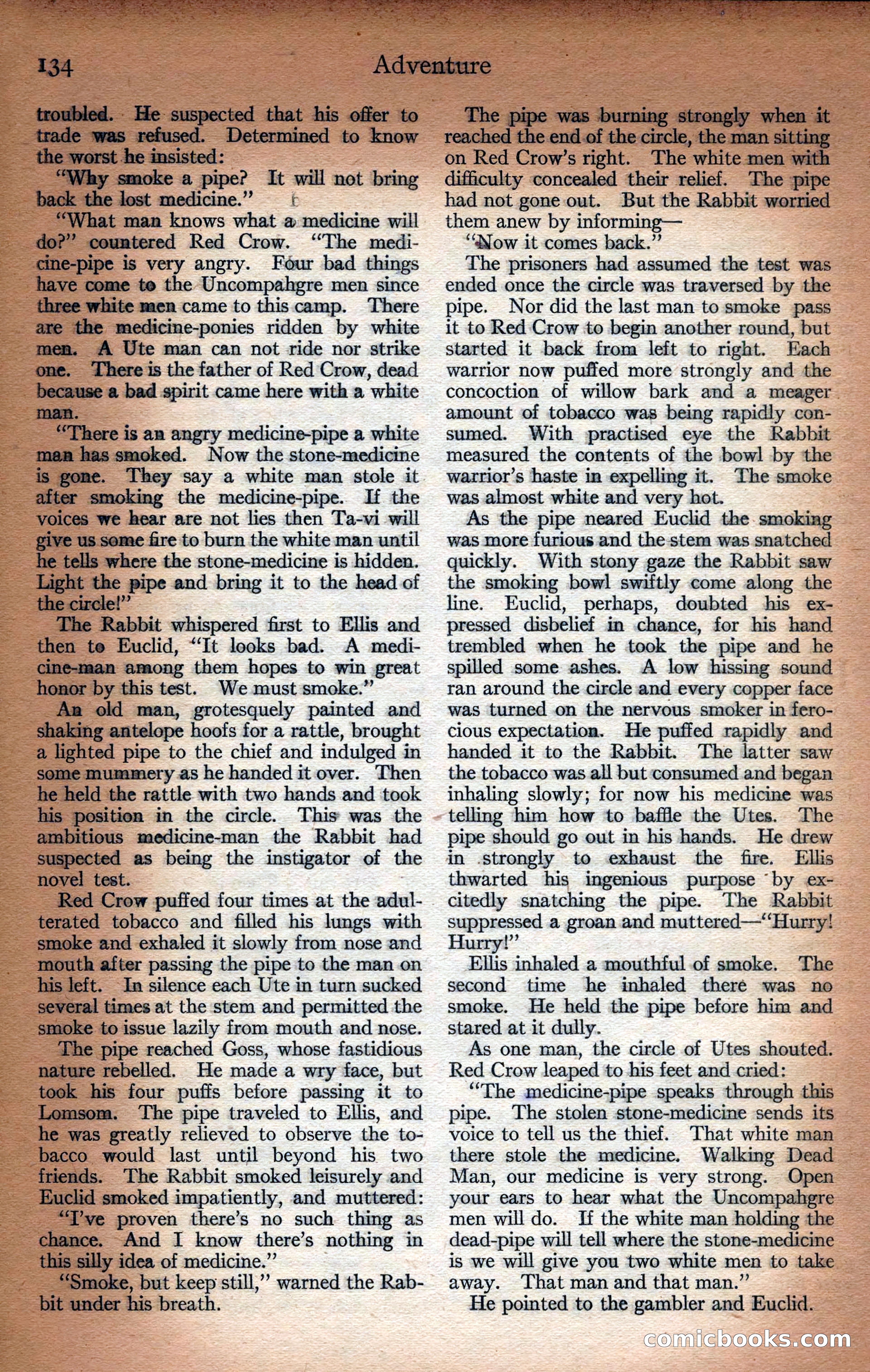 Adventure Magazine Cover — page 136 of 196
