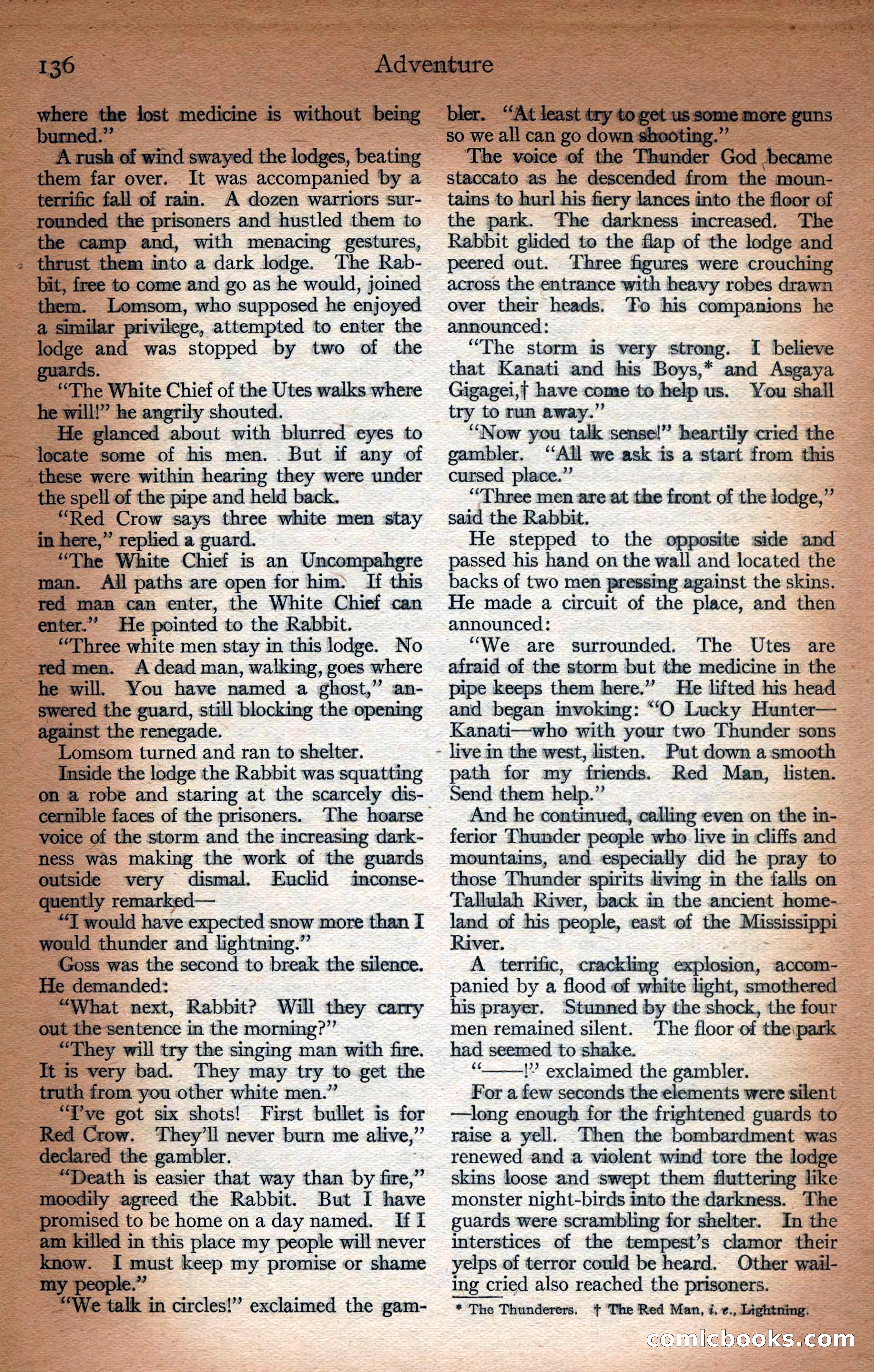 Adventure Magazine Cover — page 138 of 196
