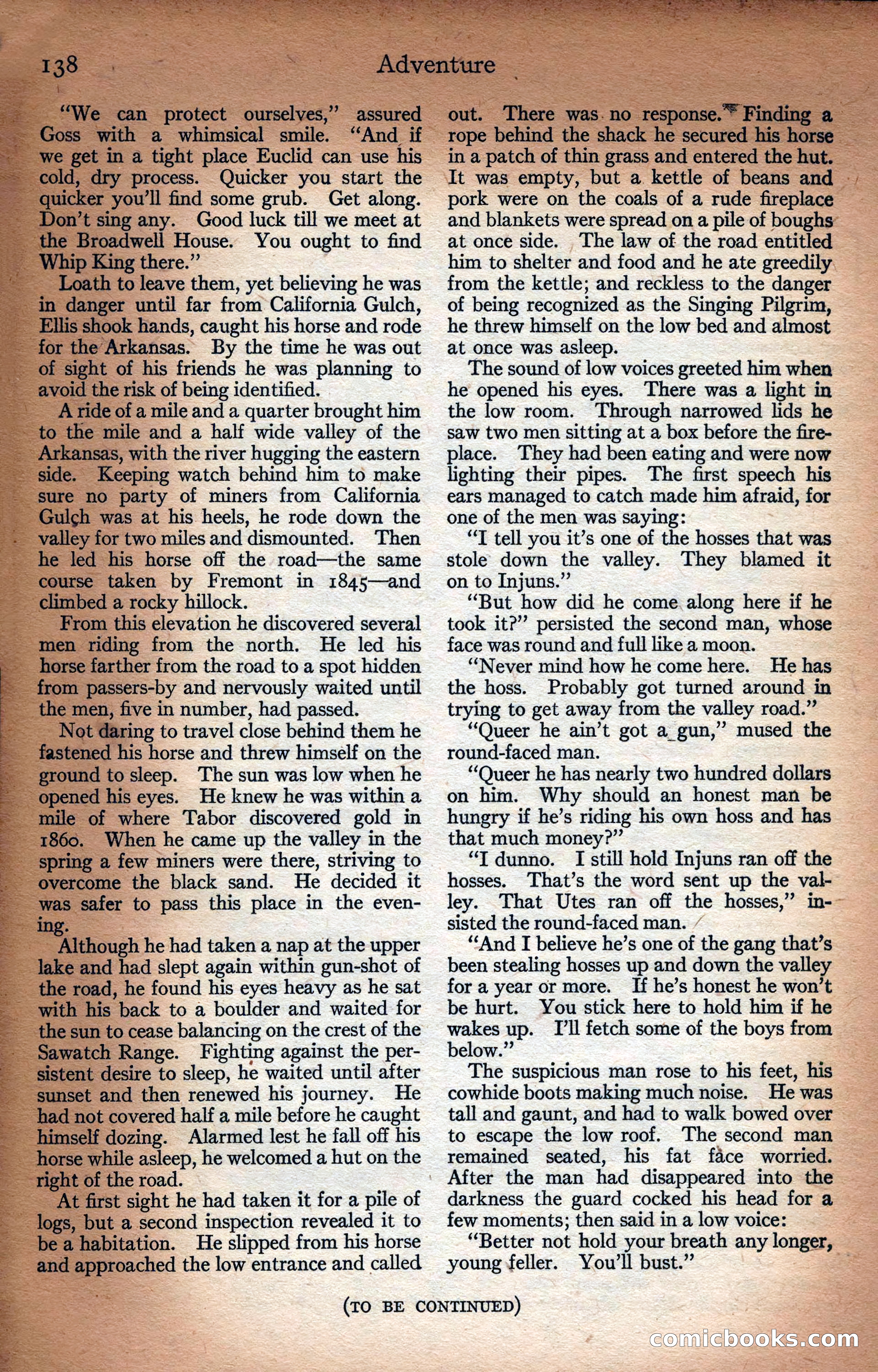 Adventure Magazine Cover — page 140 of 196